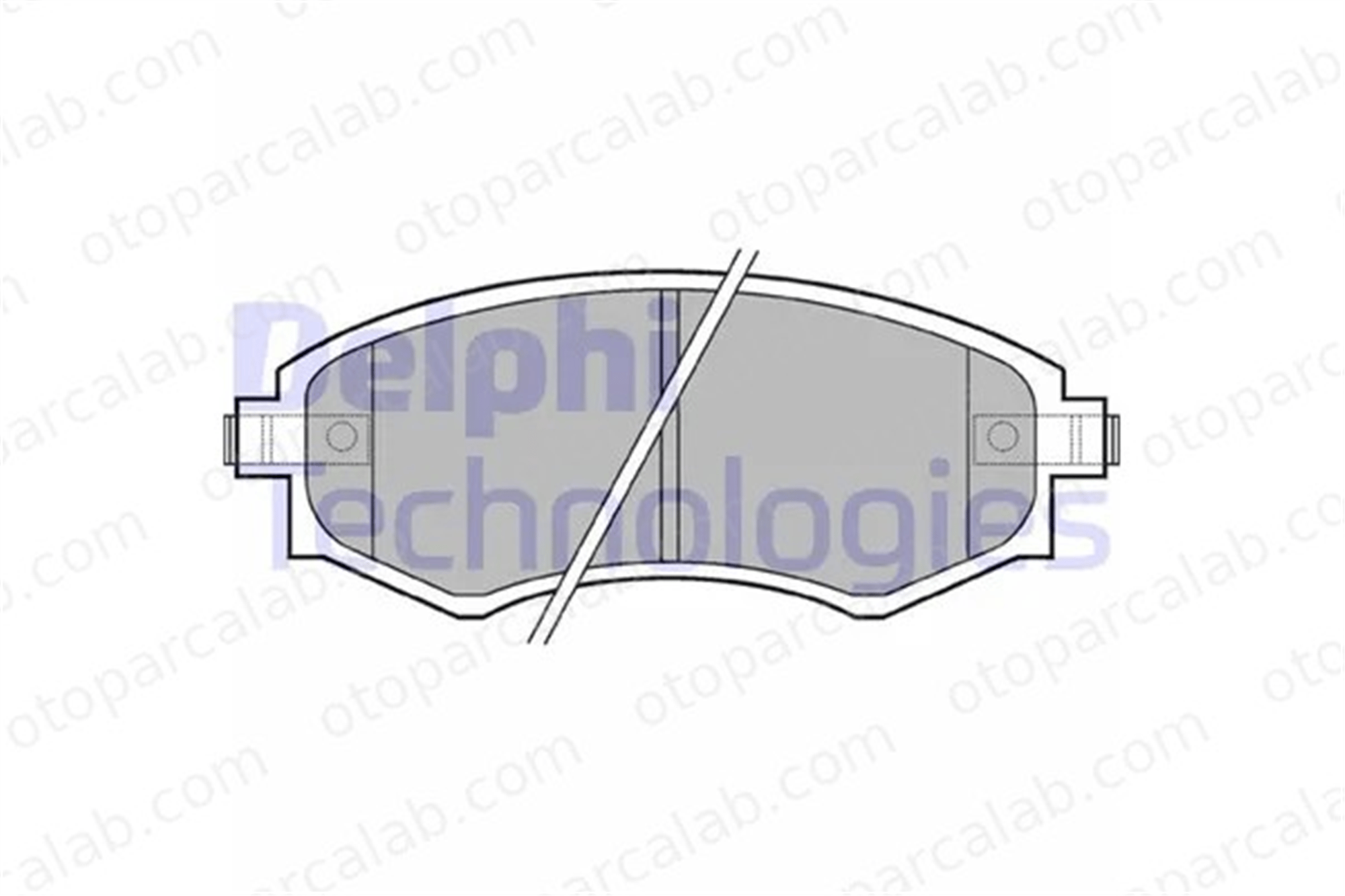 DELPHI LP606 Fren Disk Balata Ön SSANGYONG KORANDO HYUNDAI ELANTRA III Sedan 4106048R91 4813005011