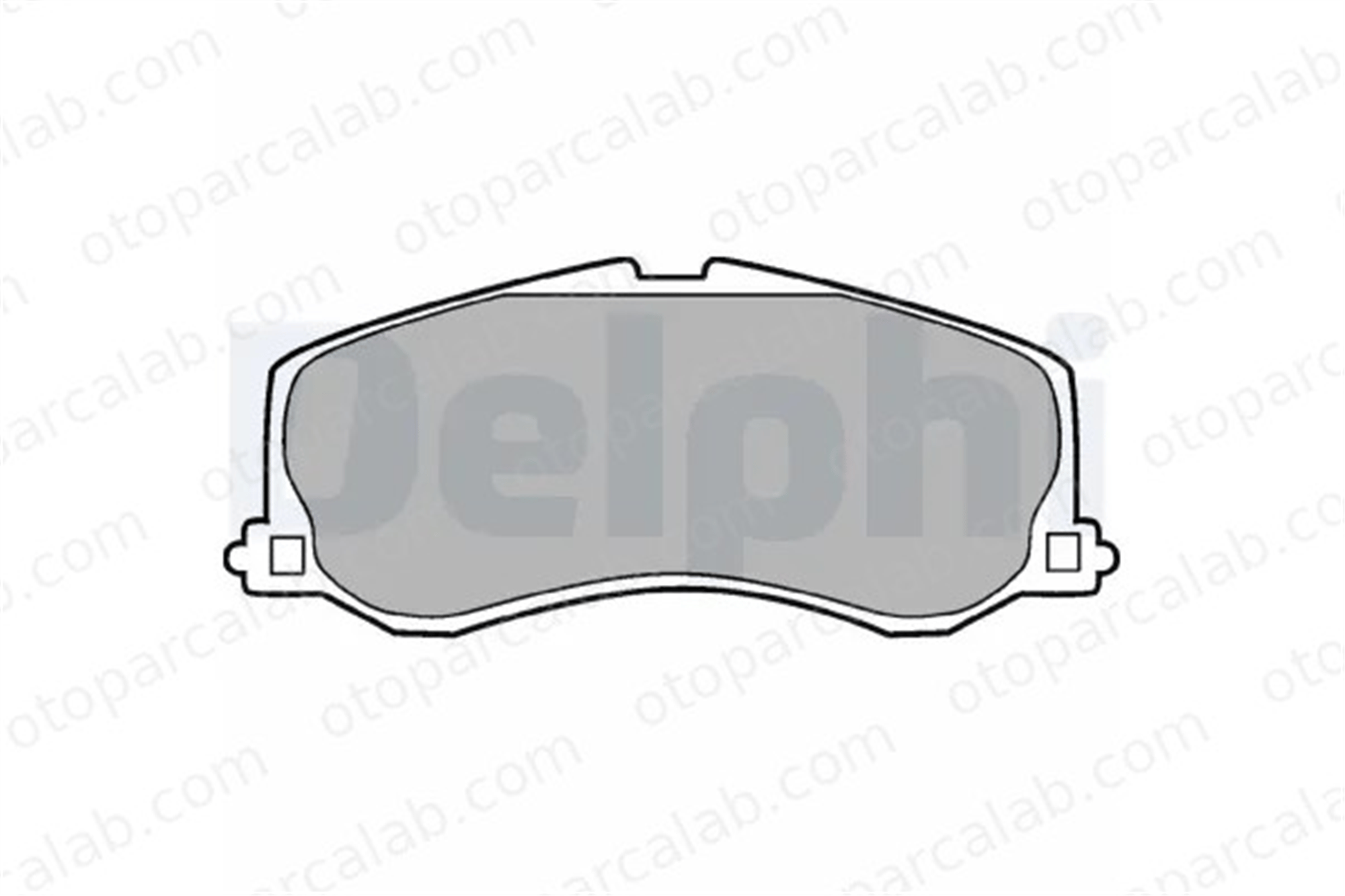 DELPHI LP945 Fren Disk Balata Ön SUZUKI SWIFT II Hatchback SWIFT II Sedan 5520061832 5520062851