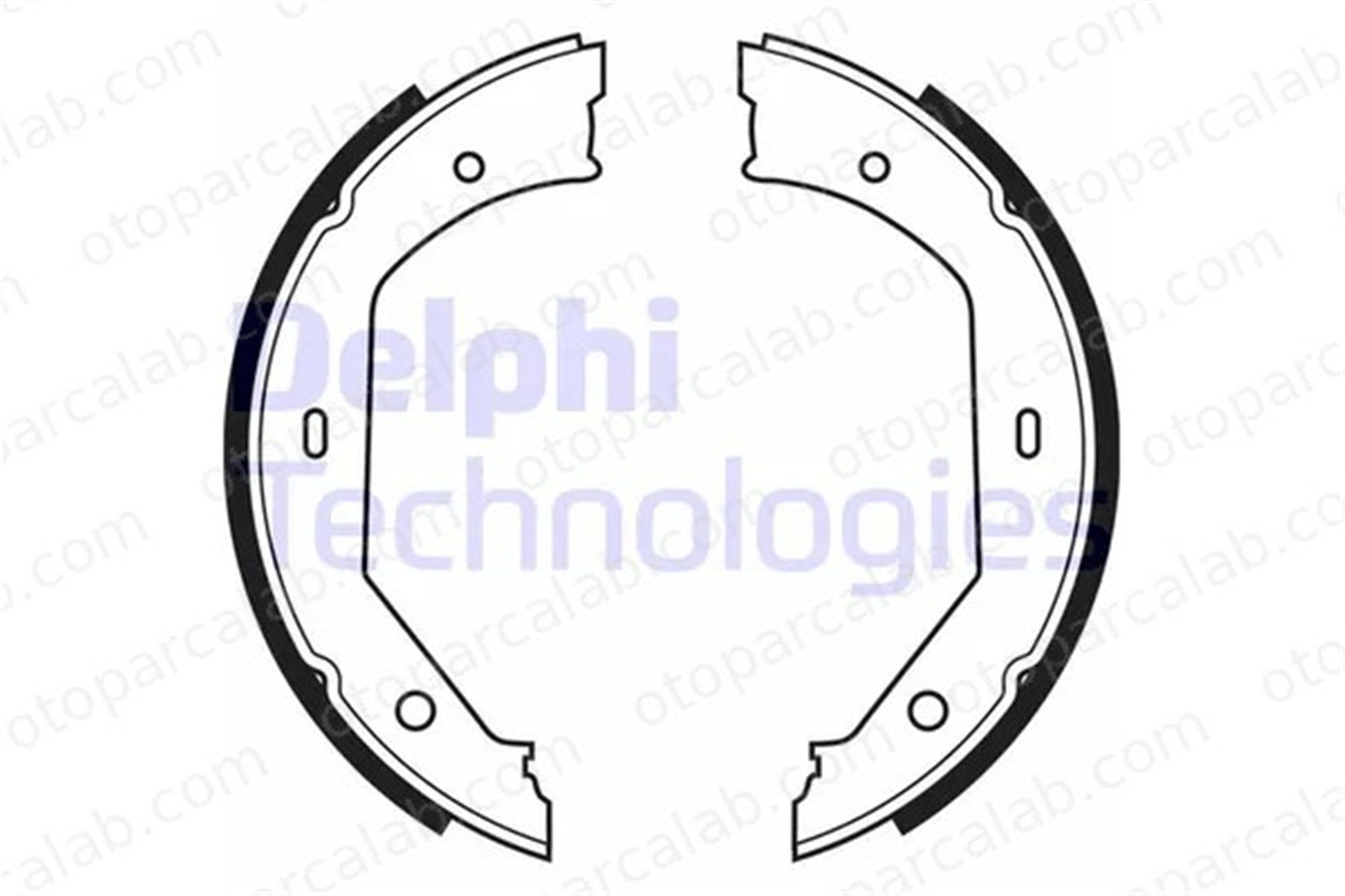 DELPHI LS1857 El Fren Balatası BMW 3 Touring 3 34411163988 34416761292