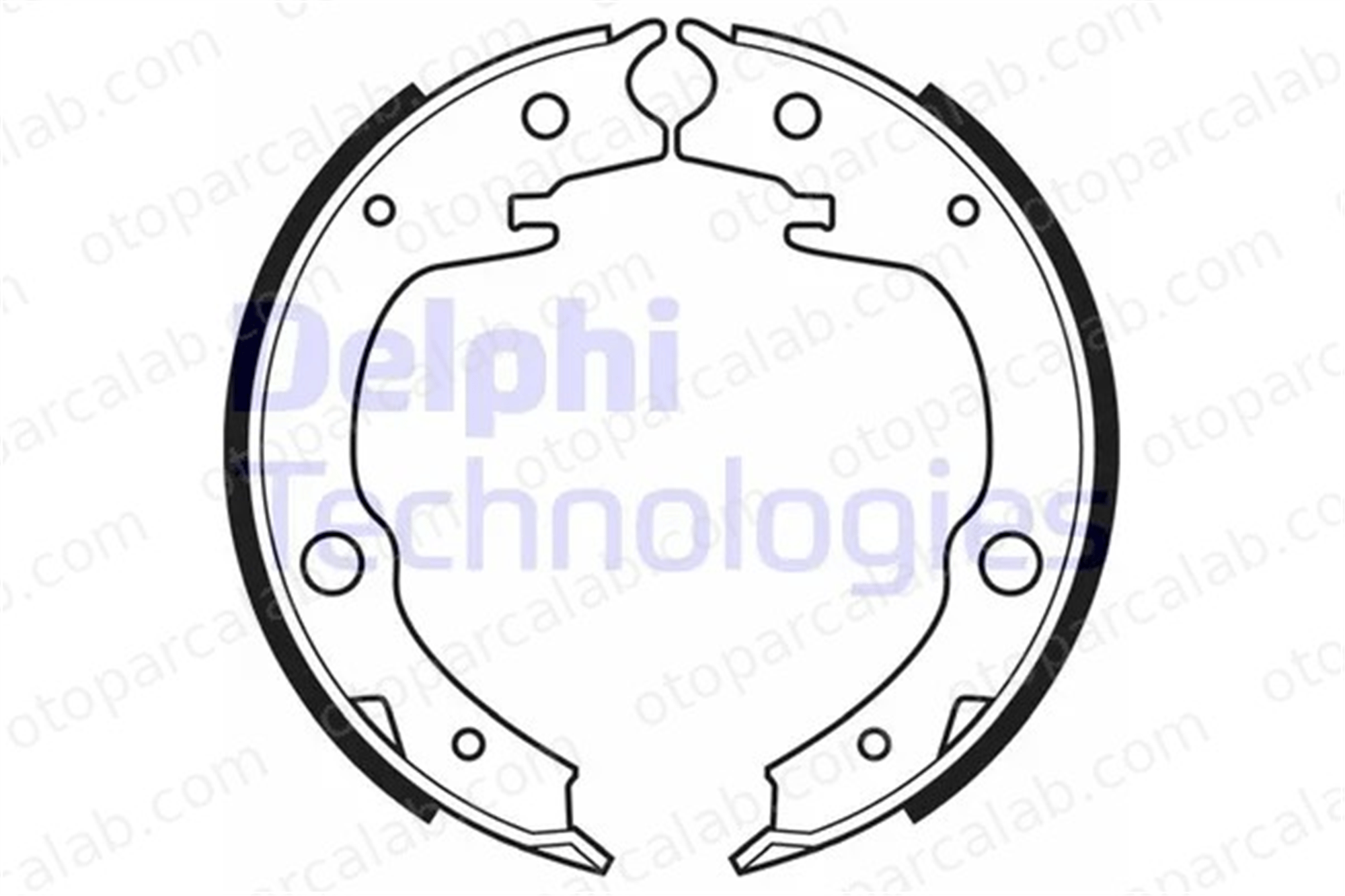 DELPHI LS1994 El Fren Balatası TOYOTA AVENSIS AVENSIS Sedan 4654020080 449505040