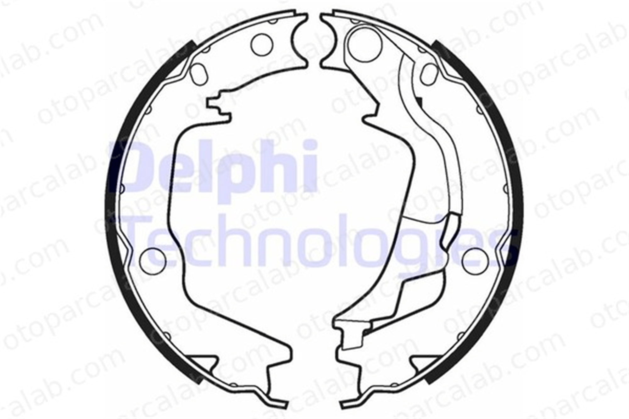 DELPHI LS2011 El Fren Balatası HYUNDAI i20 I GETZ 583501JA30 583501CA00