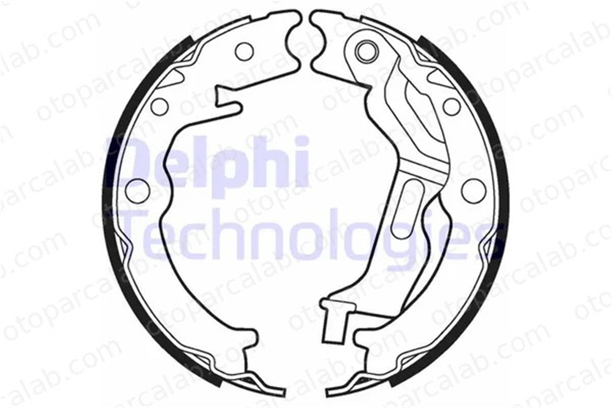 DELPHI LS2025 El Fren Balatası CHEVROLET EPICA LACETTI 96496764