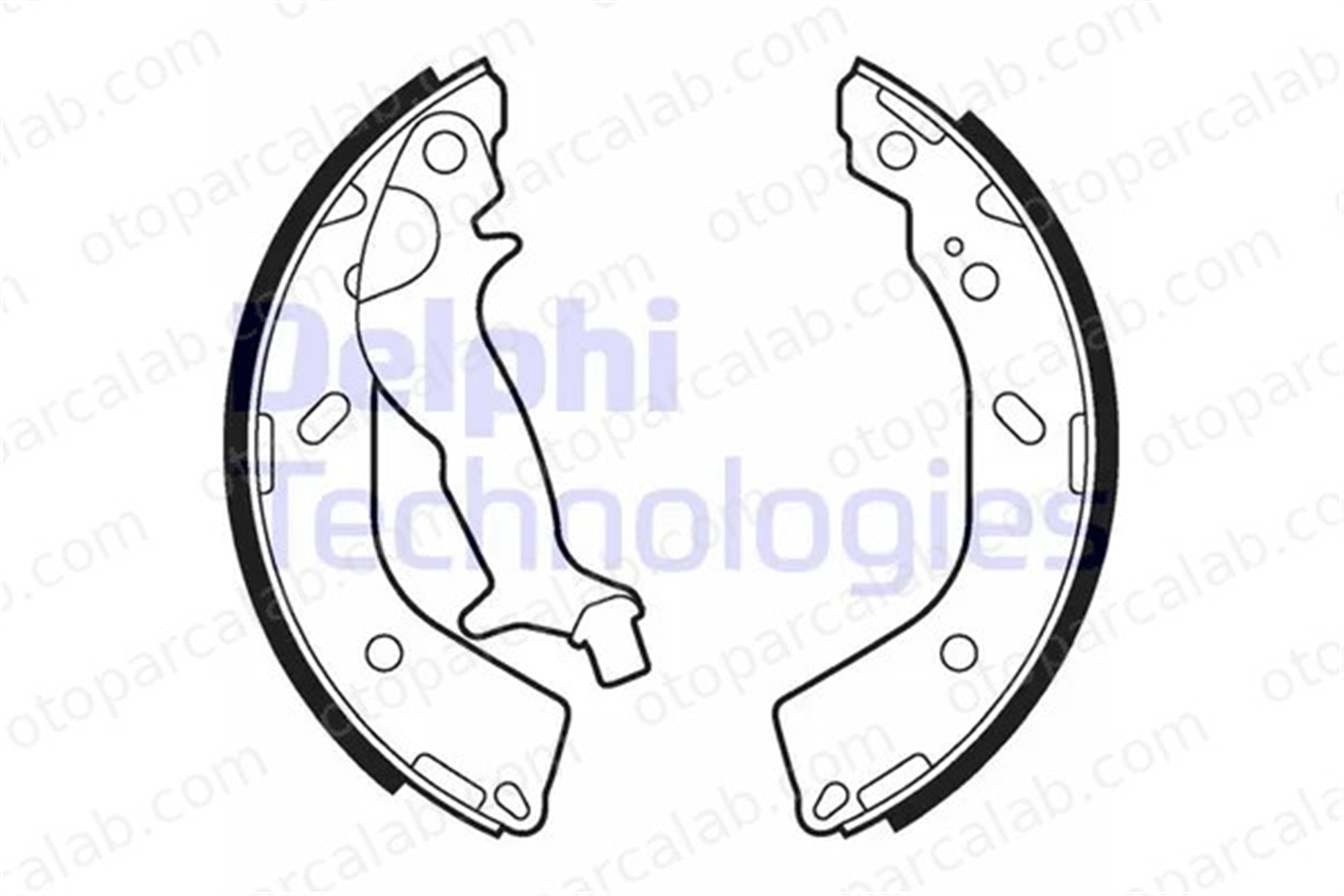 DELPHI LS2027 Fren Pabuçlu Balata Arka HYUNDAI GETZ 583051CA00 44060JE27A