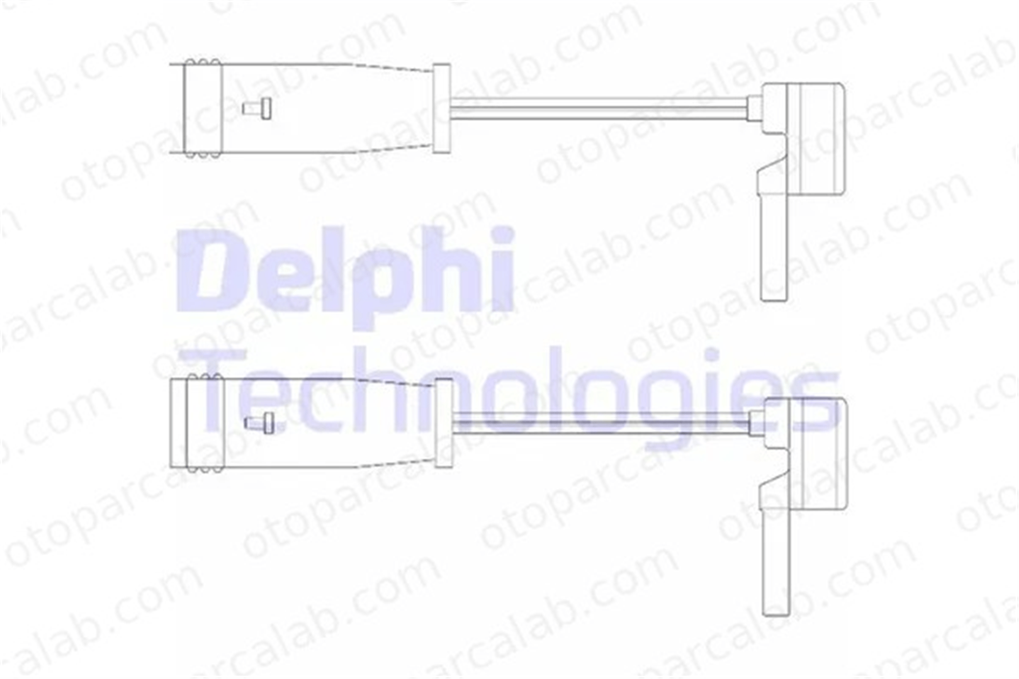 DELPHI LZ0153 Balata İkaz Kablosu Ön MERCEDES-BENZ C-SERISI E-SERISI A2115401717 479105DA9A