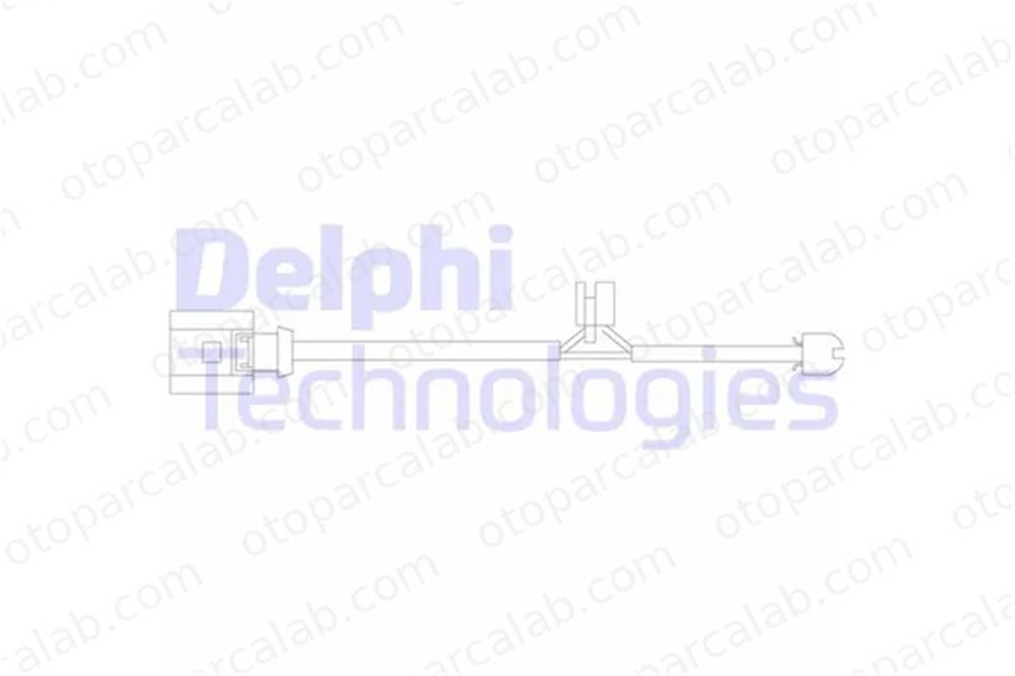 DELPHI LZ0209 Balata İkaz Kablosu Ön VW TOUAREG AUDI Q7 7L0907637 7L5907637