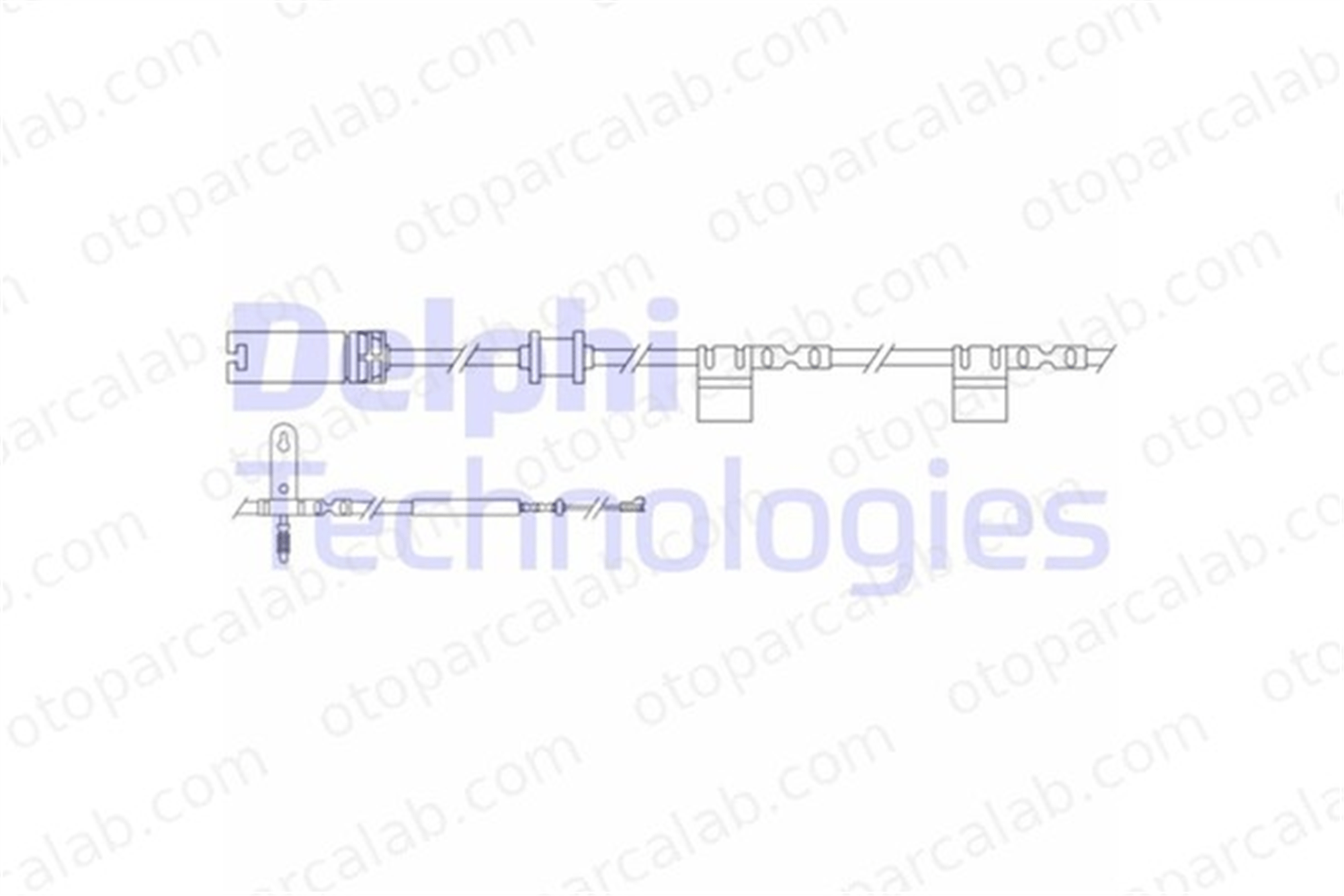 DELPHI LZ0241 Balata İkaz Kablosu Ön MINI MINI MINI CLUBMAN 34356792572