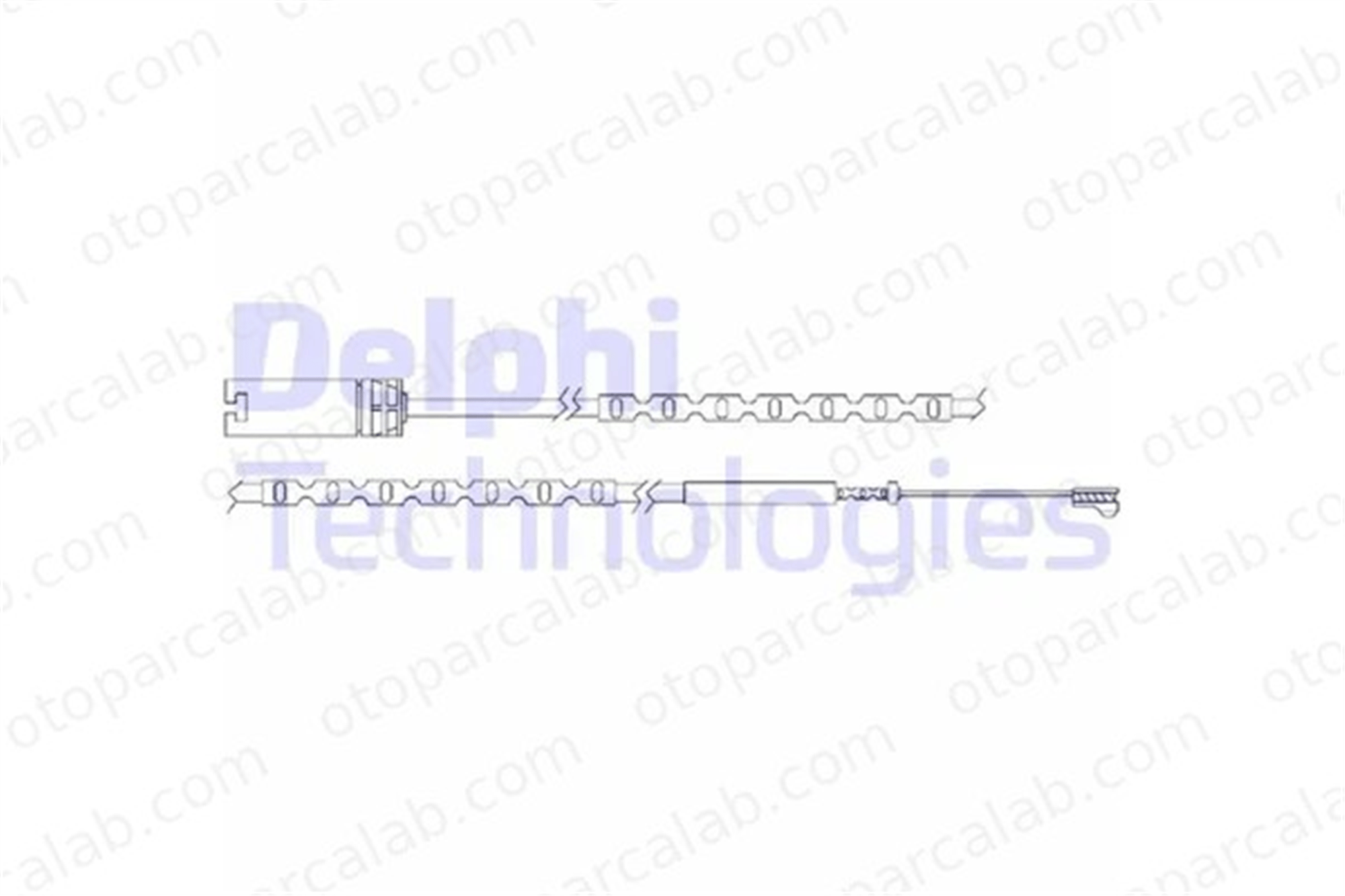 DELPHI LZ0244 Balata İkaz Kablosu Arka MINI MINI COUNTRYMAN MINI PACEMAN 34359804834