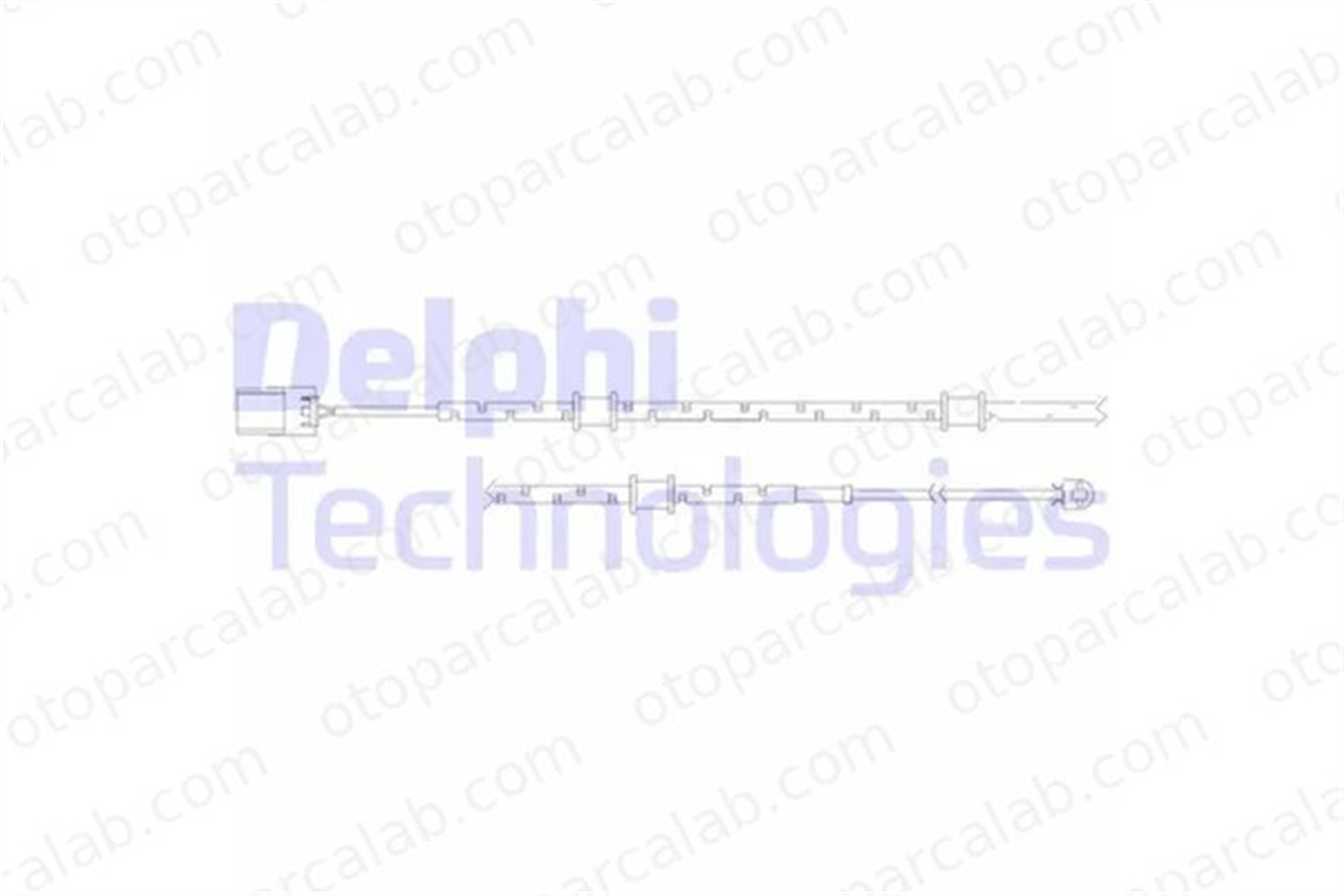 DELPHI LZ0252 Balata İkaz Kablosu Ön JAGUAR F-TYPE Cabrio F-TYPE Coupe C2P17004 8W832L507AC