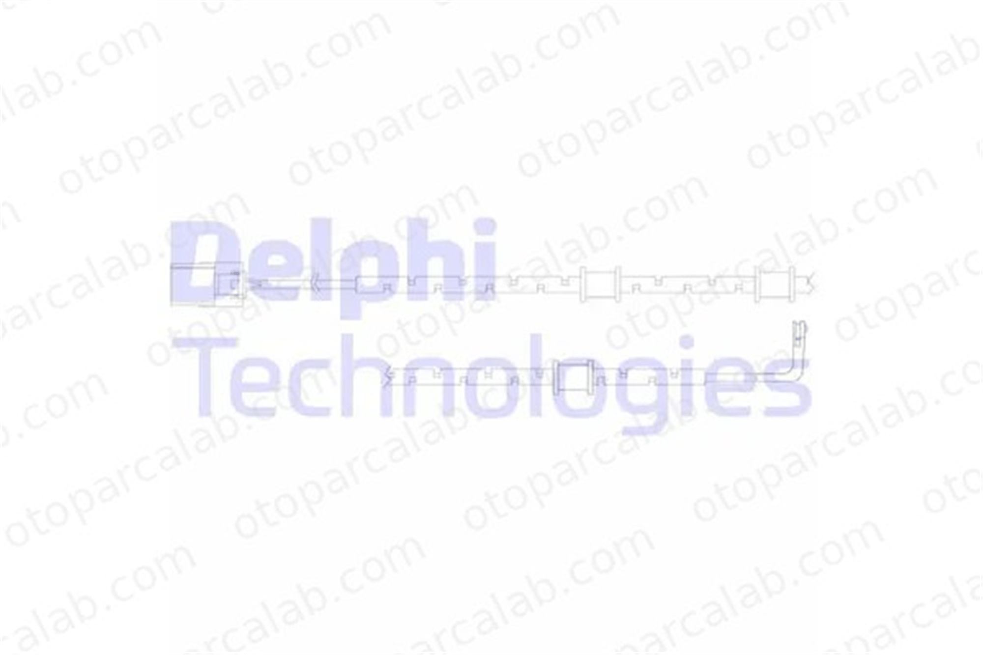DELPHI LZ0258 Balata İkaz Kablosu Ön JAGUAR F-TYPE Cabrio F-TYPE Coupe C2P12722 9W832L507AA