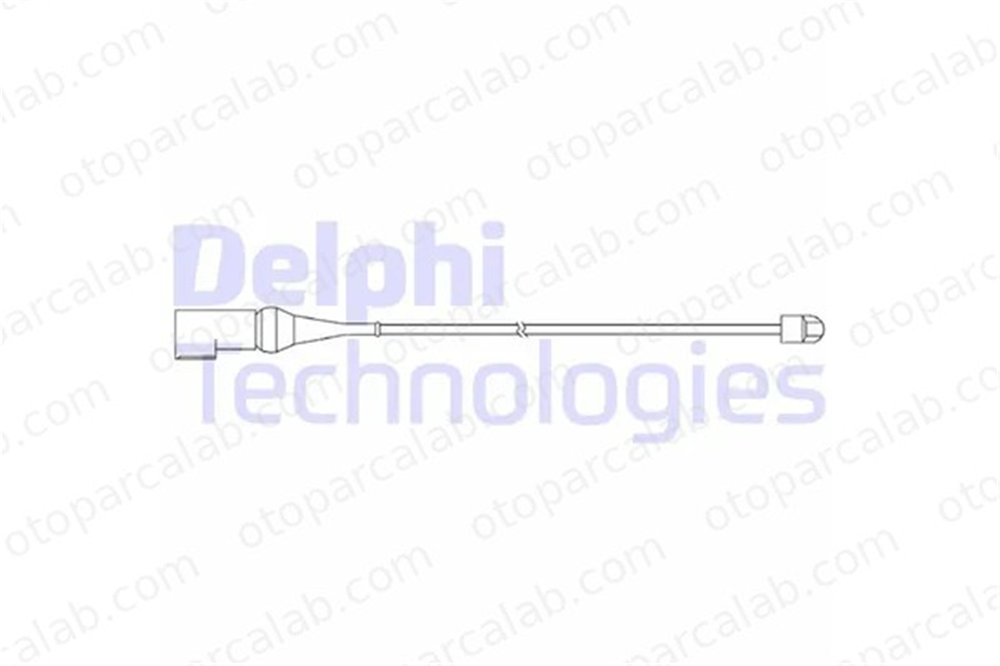 DELPHI LZ0277 Balata İkaz Kablosu Arka FORD TRANSIT V363 Panelvan/Van TRANSIT V363 Platform şasi 1829401 1817716