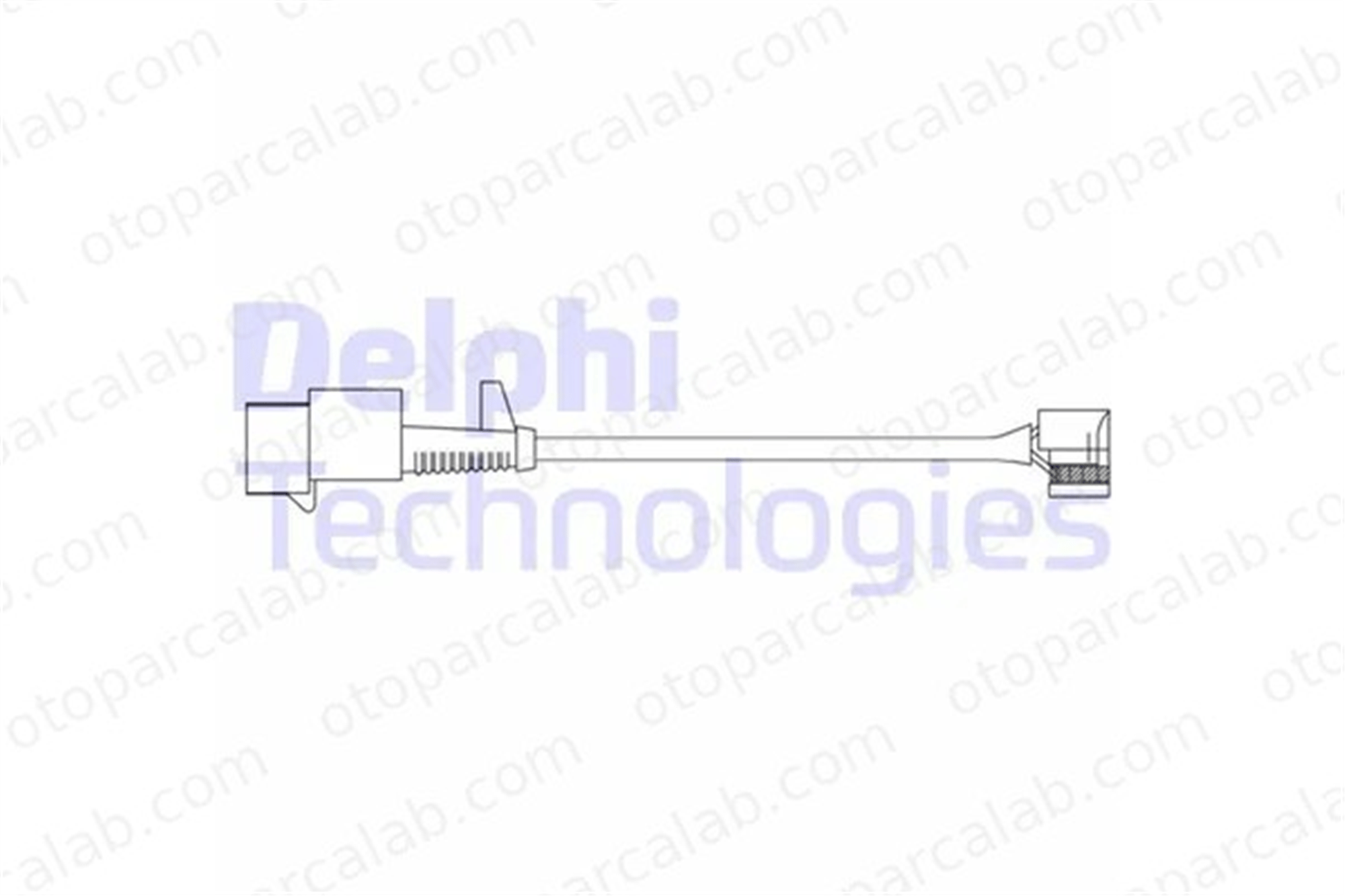 DELPHI LZ0293 Balata İkaz Kablosu Ön IVECO DAILY IV Panelvan/Van DAILY IV Platform şasi 42560068 42567356
