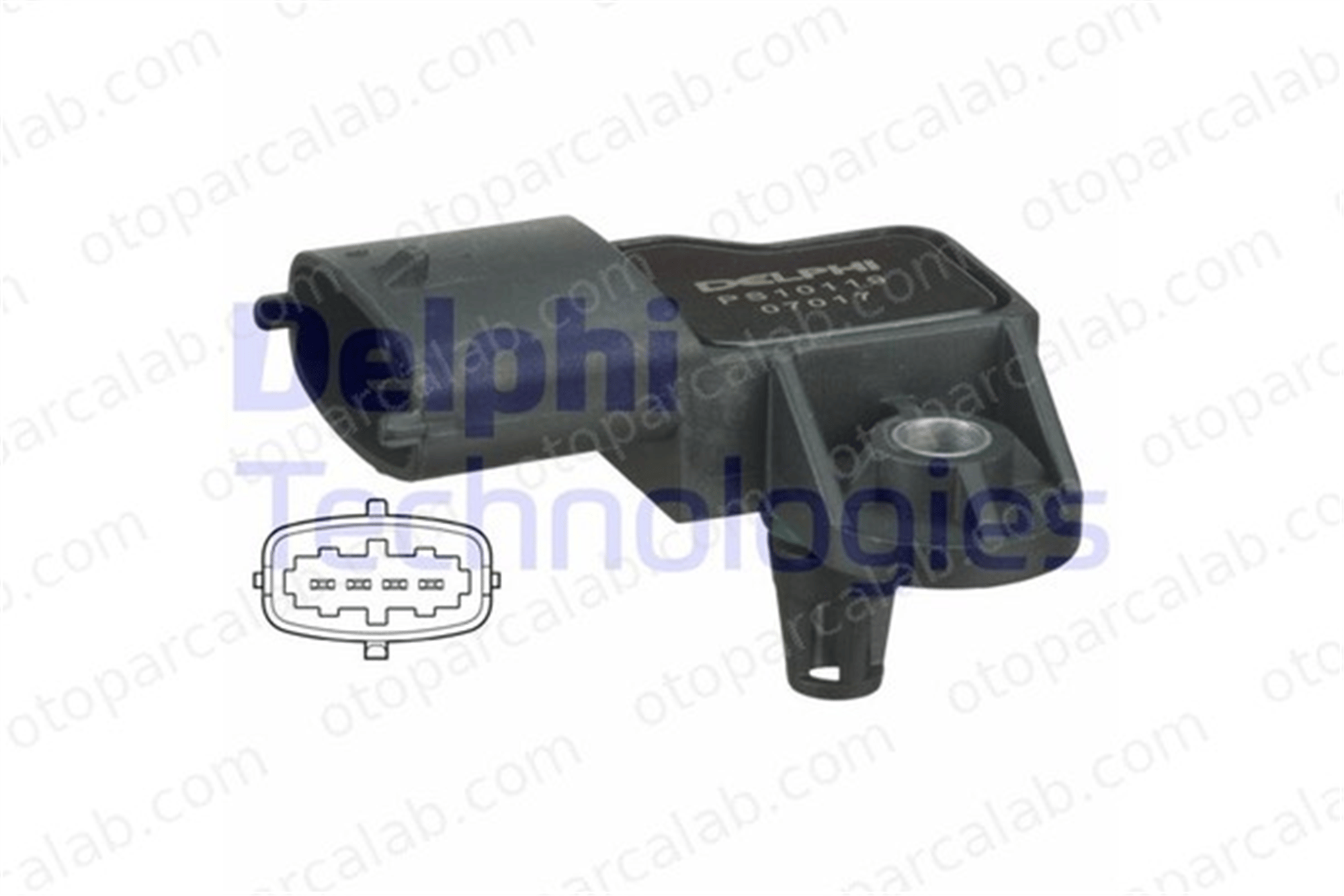 DELPHI PS10119 MAP Sensörü RENAULT LAGUNA II Grandtour GRAND SCÉNIC II 8200375080 223650754R
