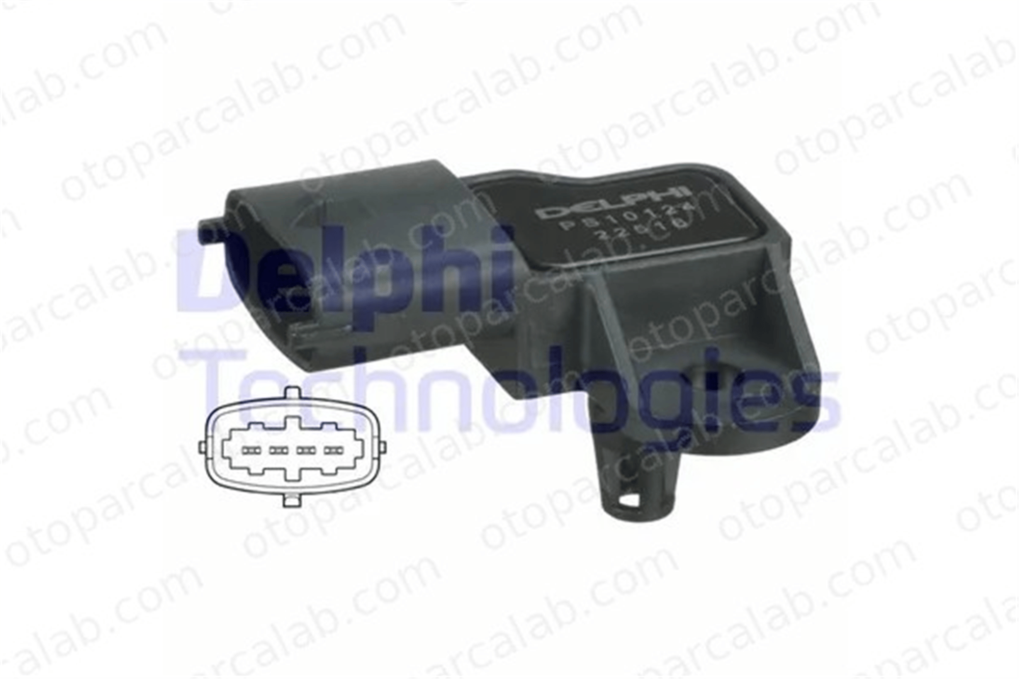DELPHI PS10124 MAP Sensörü IVECO DAILY IV Panelvan/Van DAILY IV Platform şasi 93170309 55576223