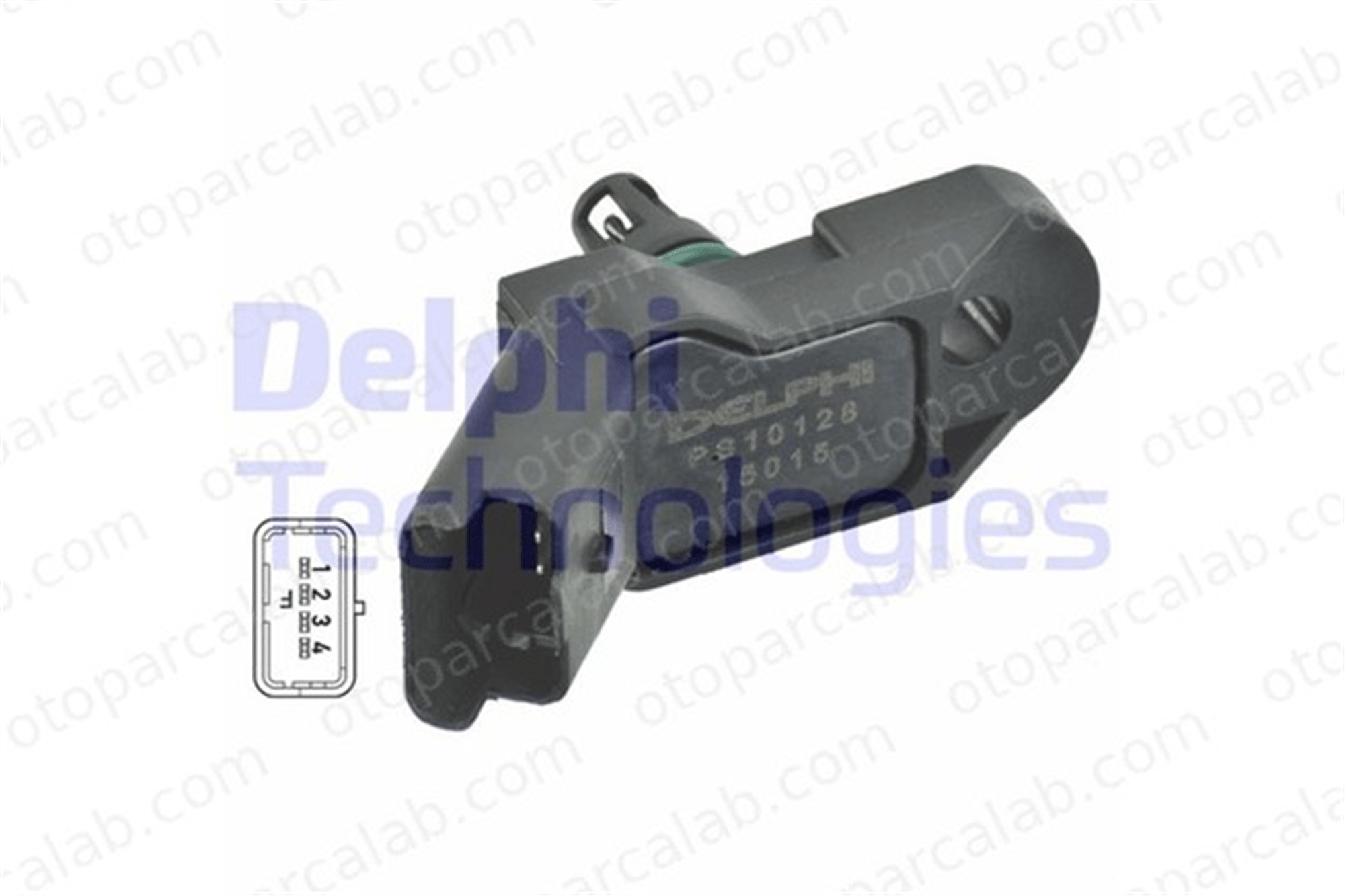 DELPHI PS10128 MAP Sensörü CITROËN BERLINGO / BERLINGO FIRST MPV BERLINGO MULTISPACE 9639381480 1920AJ