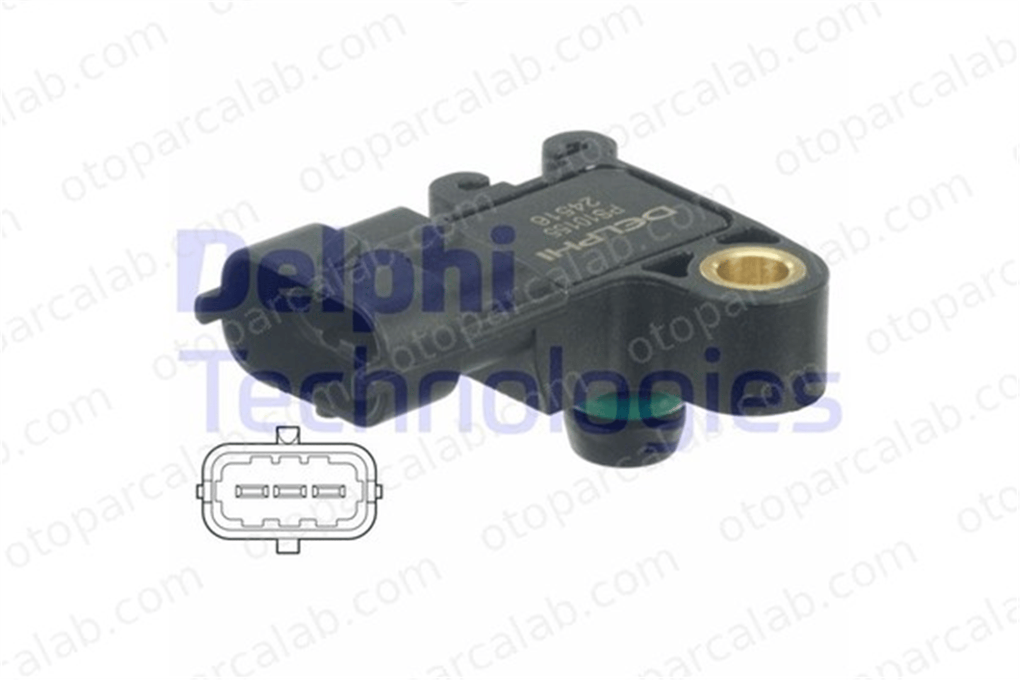 DELPHI PS10155 MAP Sensörü OPEL ASTRA J Sports Tourer ADAM 12591290 1235060
