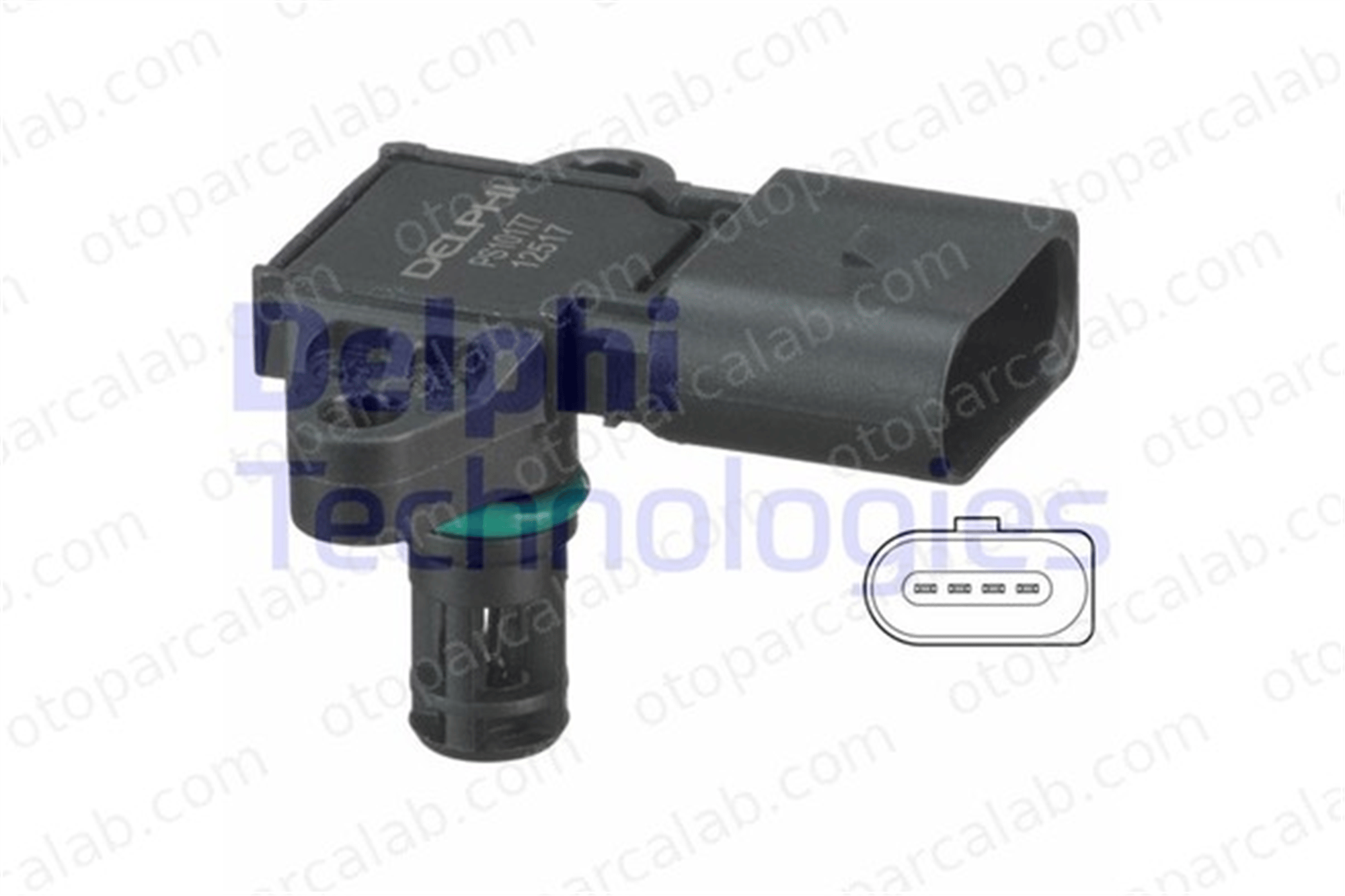 DELPHI PS10177 MAP Sensörü SKODA FABIA II Combi 3D906051 03D906051