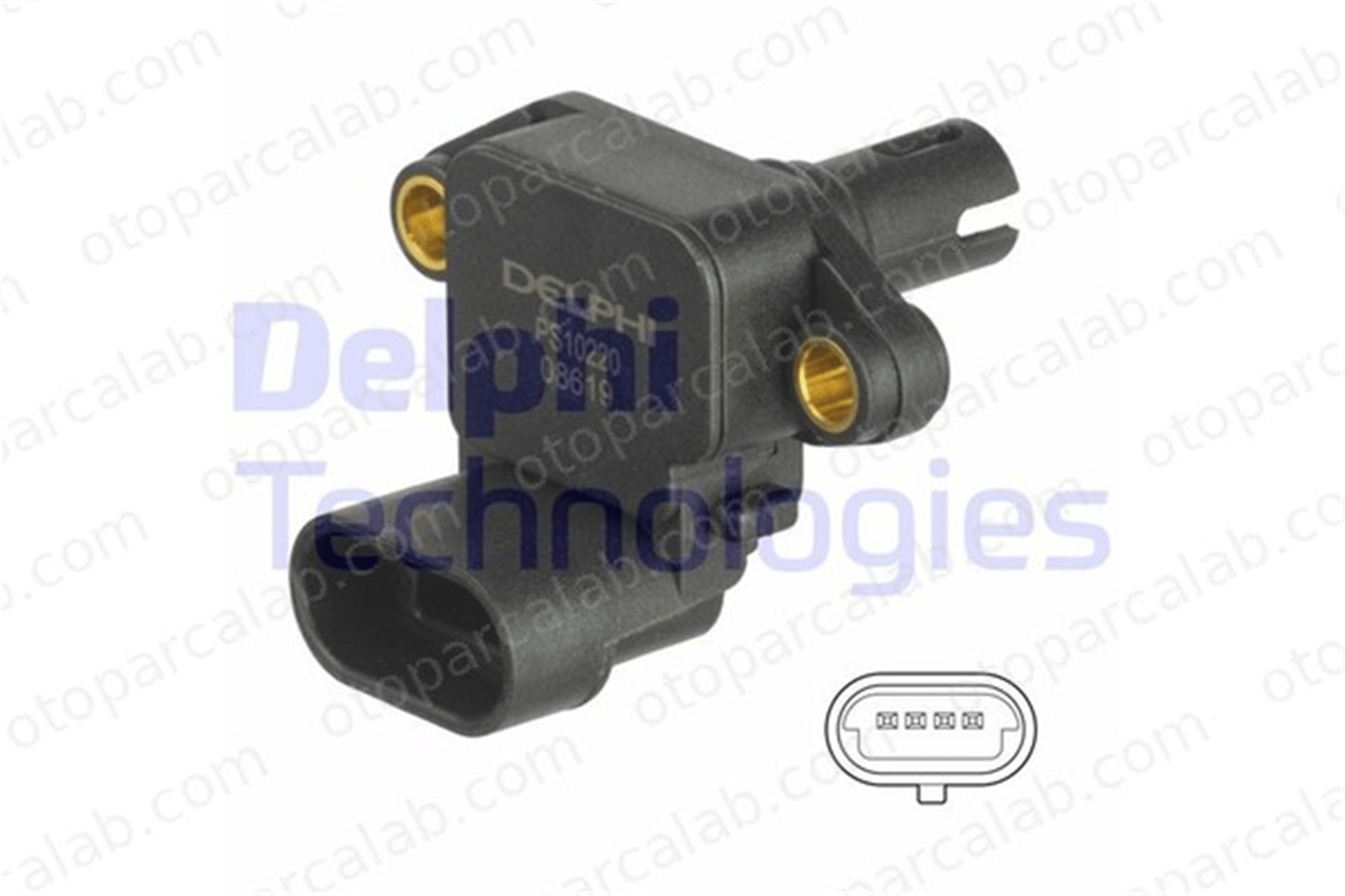 DELPHI PS10220 MAP Sensörü ROVER 75 75 I Tourer 12140872679 MHK101040