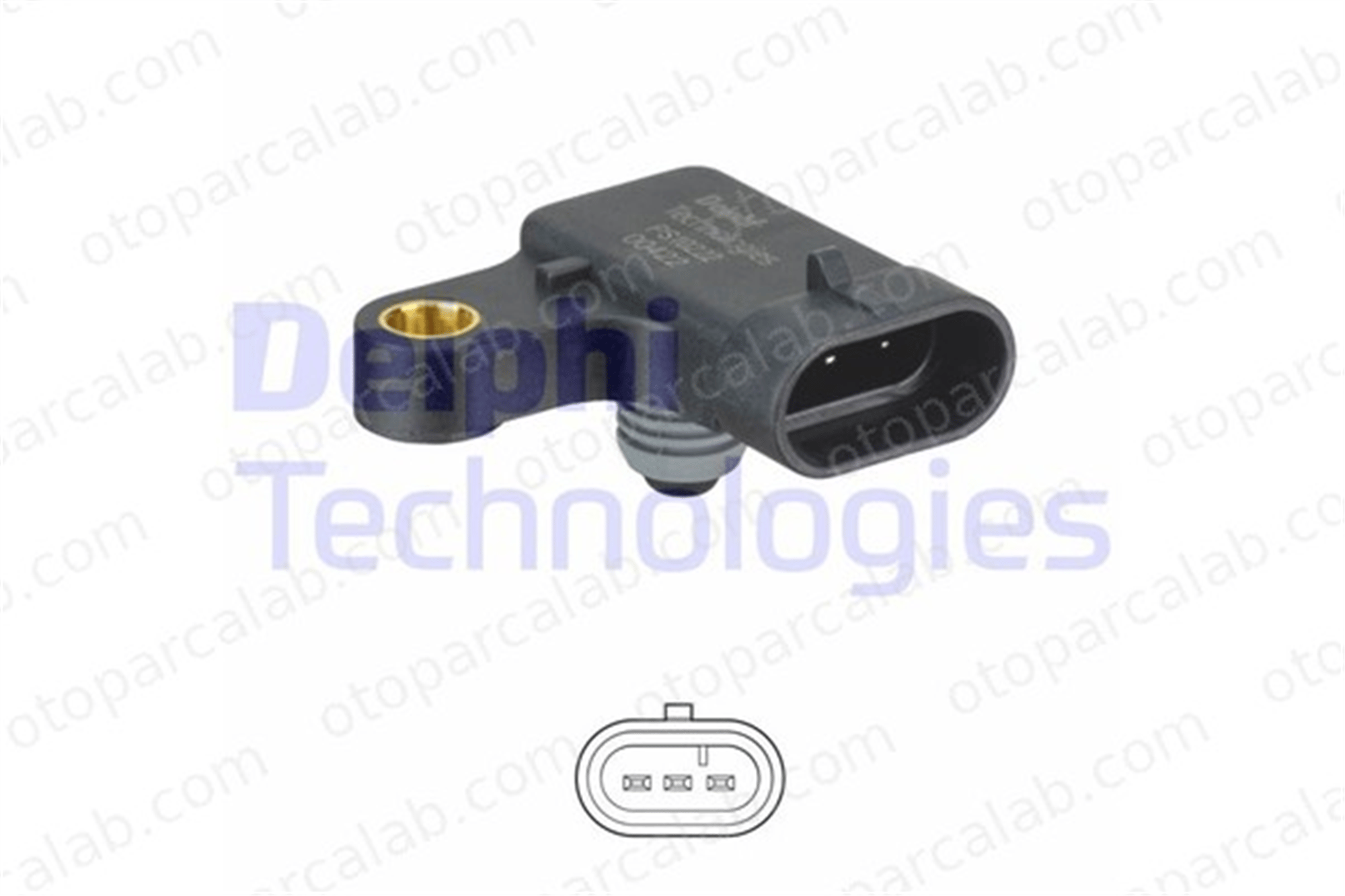 DELPHI PS10222 MAP Sensörü DAEWOO NUBIRA Sedan CHEVROLET REZZO MPV 25195786 25184080
