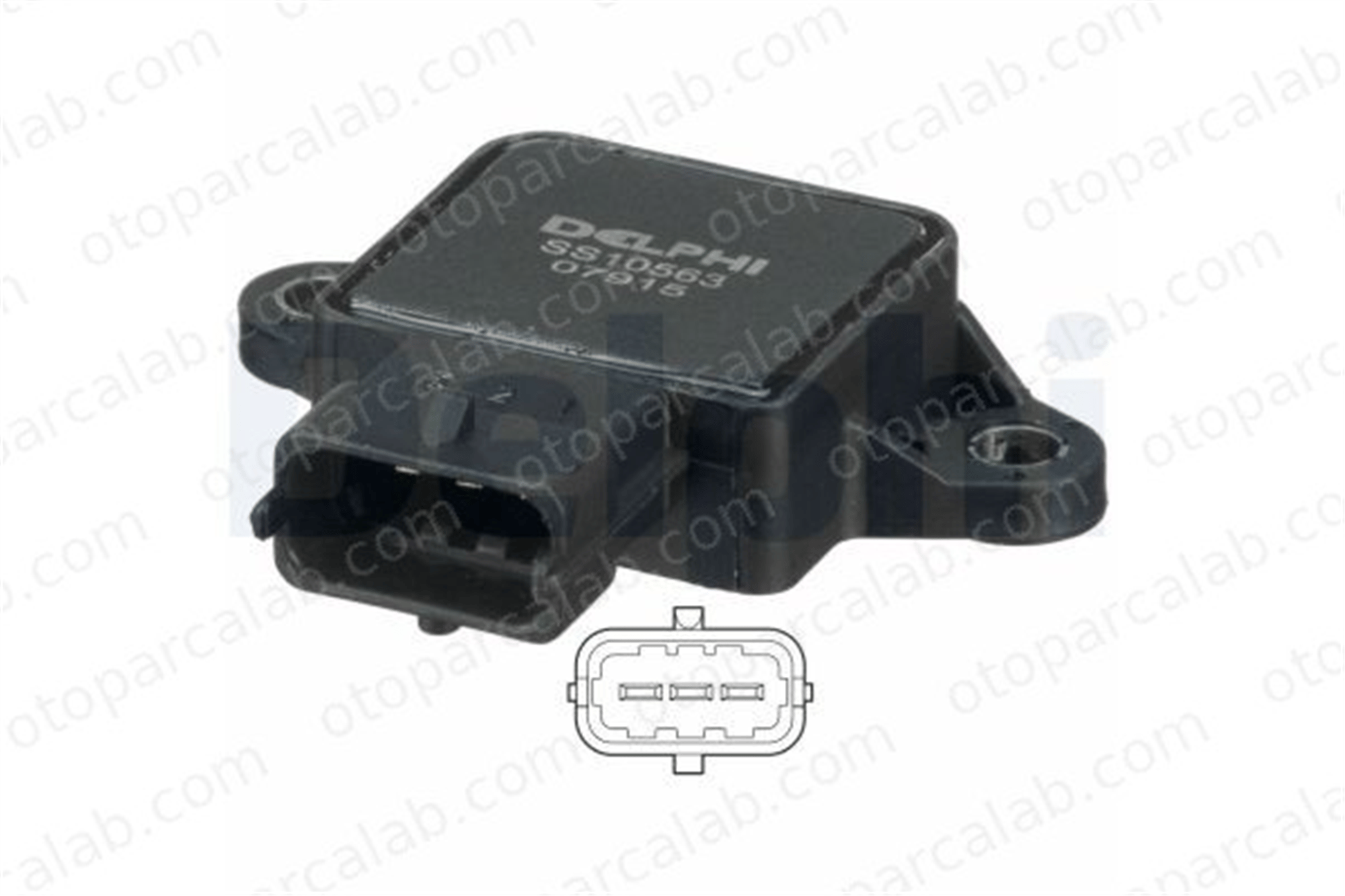 DELPHI SS1056312B1 Gaz Kelebeği Sensörü SAAB 9000 9000 Hatchback 226201F700 9181538