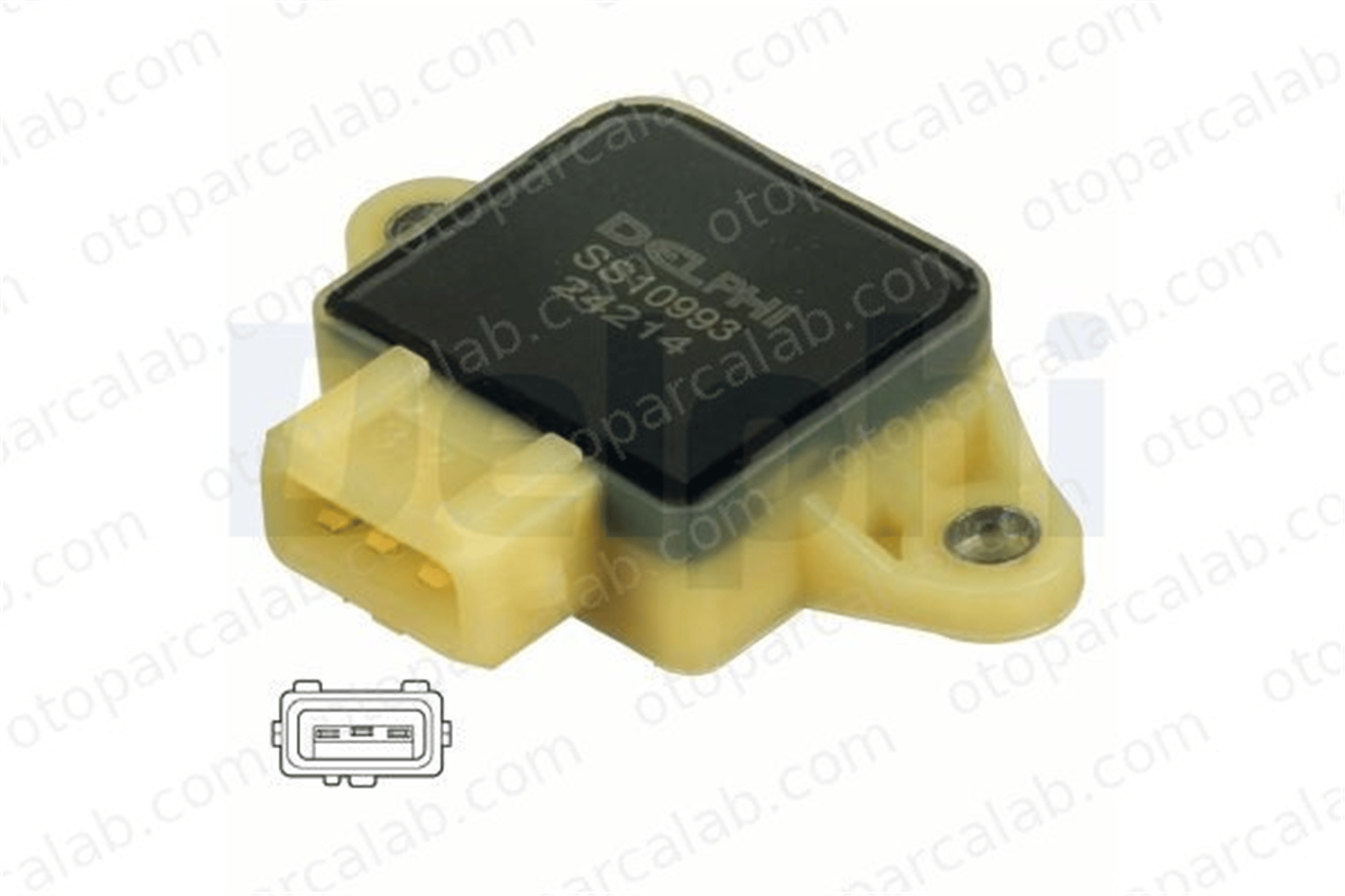 DELPHI SS1099312B1 Gaz Kelebeği Sensörü CITROËN XM XM Break 16281E 9617220680