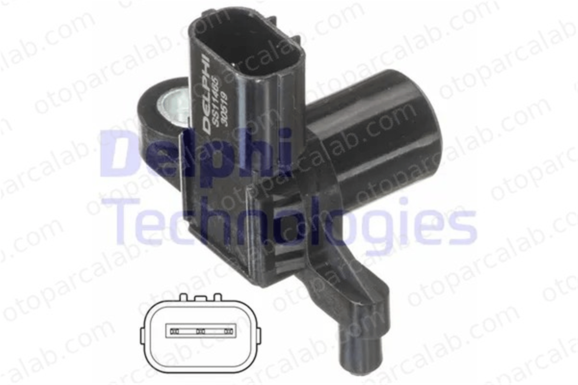 DELPHI SS11465 Eksantrik Devir Sensörü HONDA CIVIC VII Coupe CIVIC VII Hatchback 37840PLC006 37840RJH006
