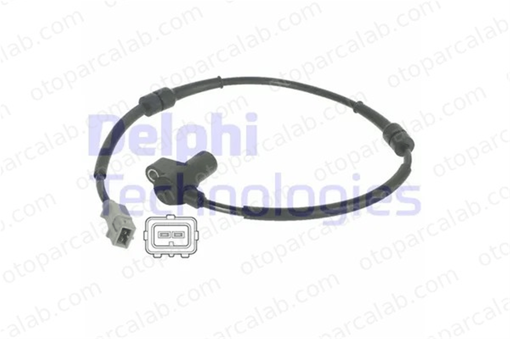 DELPHI SS20067 Abs Sensörü Ön Sol PEUGEOT 306 306 Hatchback 454531 454544