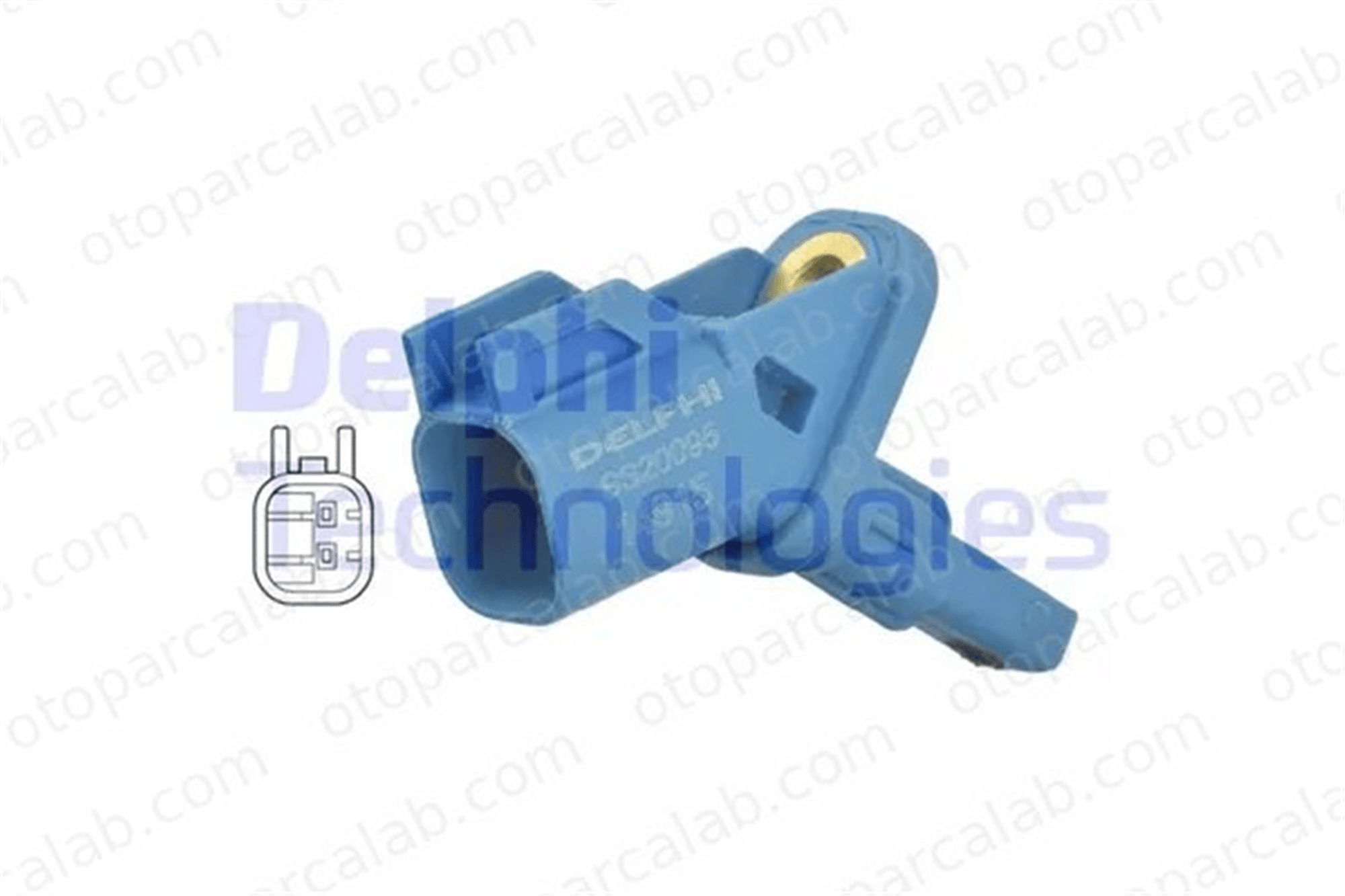 DELPHI SS20095 Abs Sensörü Ön Sağ veya Sol FORD FOCUS II MONDEO IV 1356184 3M5T2B372DA