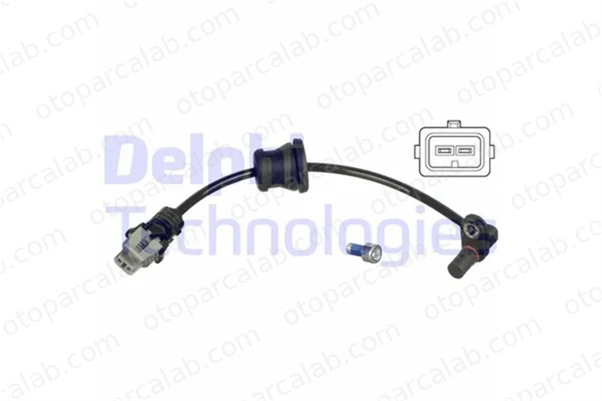 DELPHI SS20318 Abs Sensörü Arka Sağ veya Sol OPEL ANTARA A CHEVROLET CAPTIVA 96626080 4809379