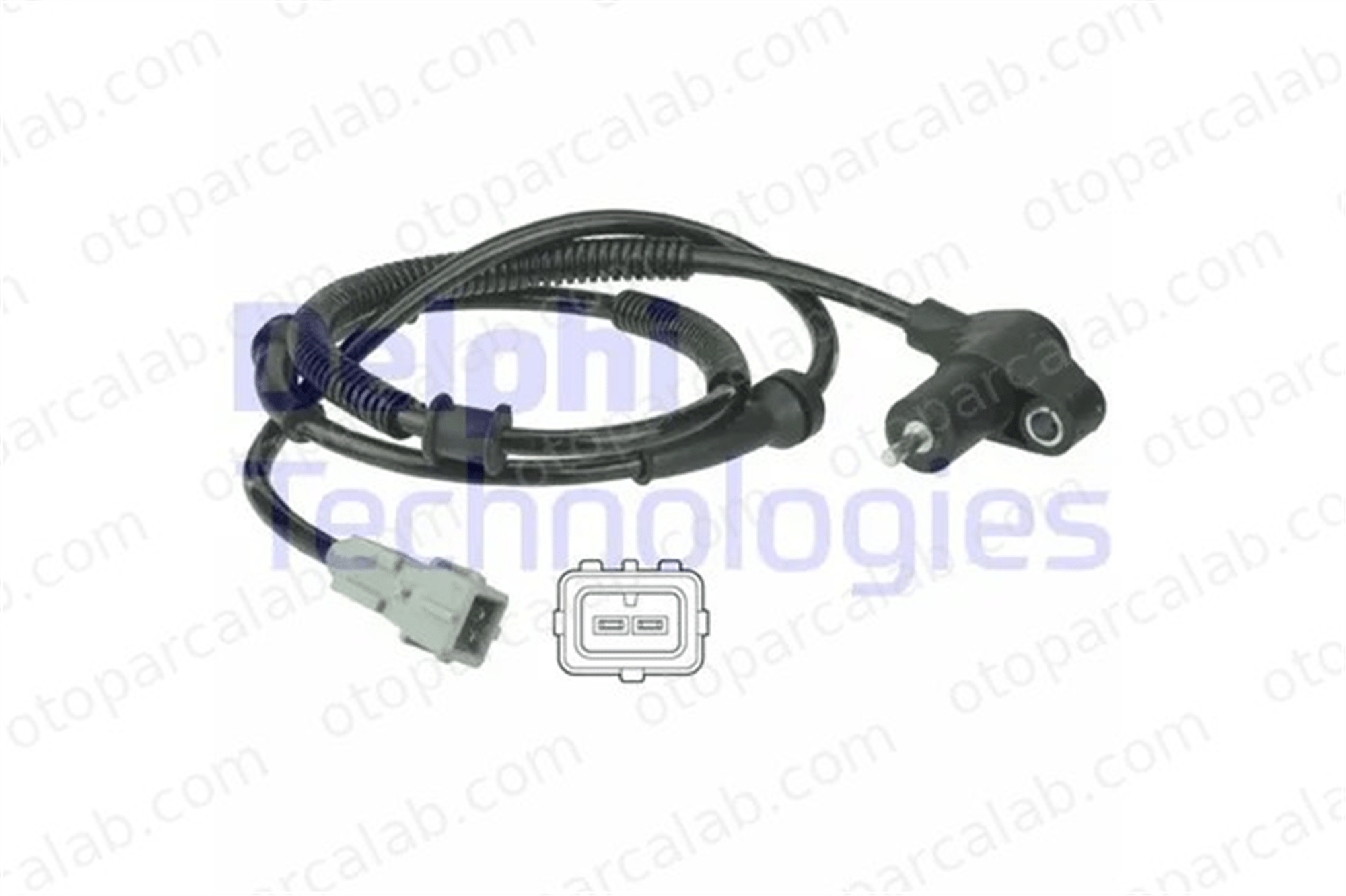 DELPHI SS20381 Abs Sensörü Arka Sağ veya Sol CITROËN BERLINGO / BERLINGO FIRST Kasa/büyük limuzin BERLINGO / BERLINGO FIRST MPV 4545A8