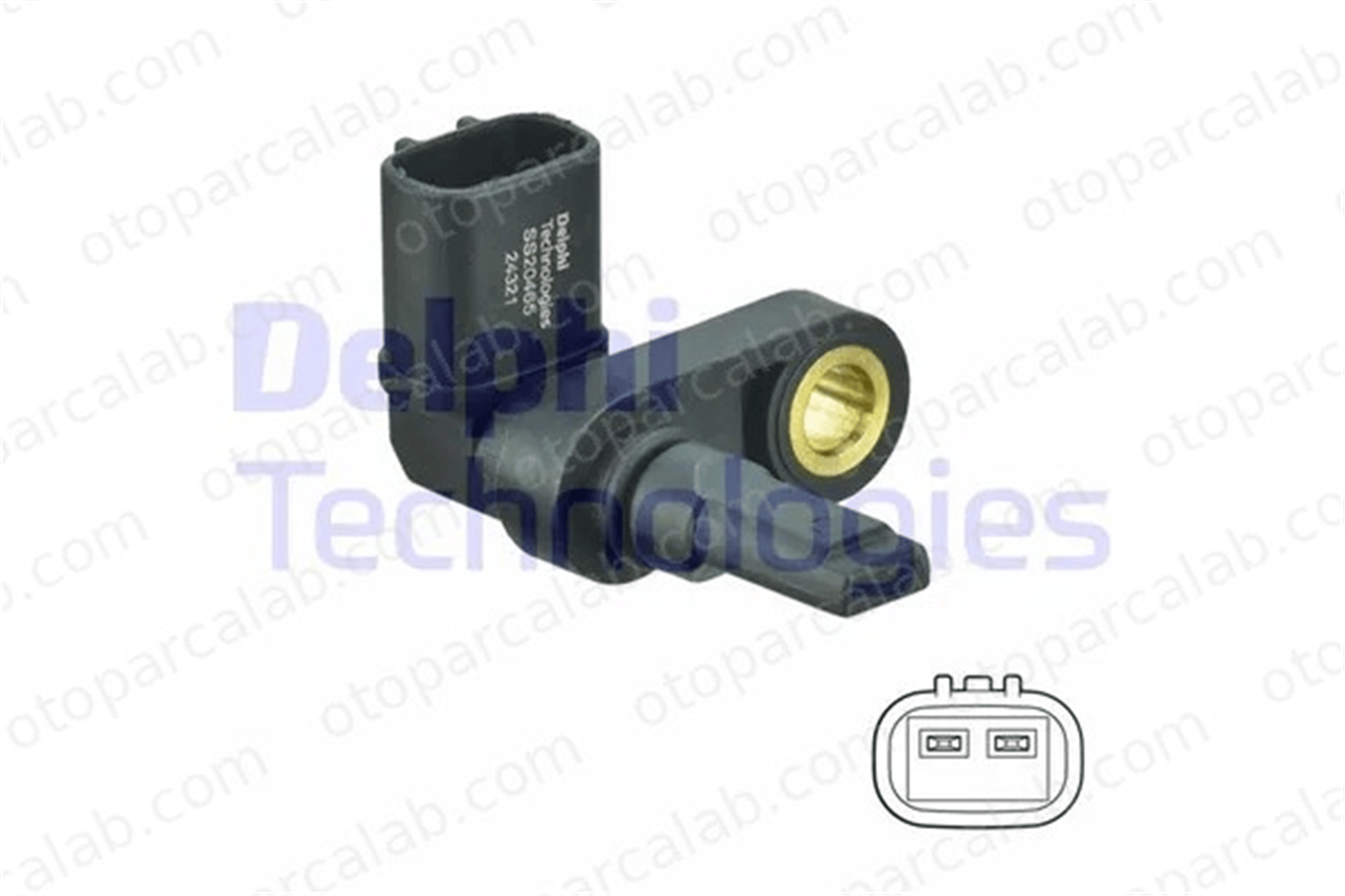 DELPHI SS20465 Abs Sensörü Ön Sol TOYOTA LAND CRUISER PRADO LAND CRUISER 200 8954360050