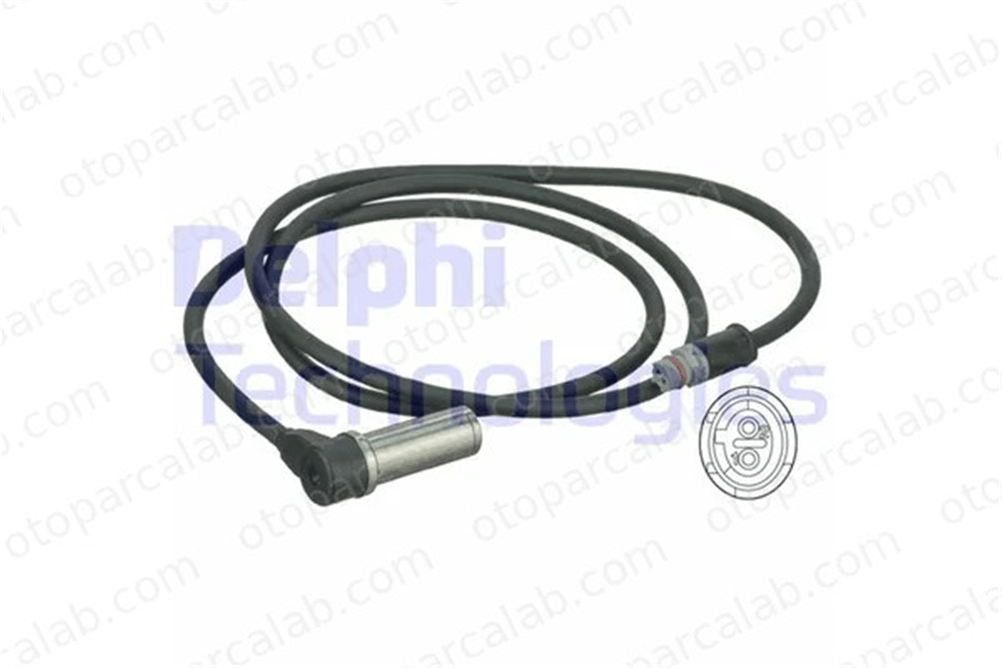 DELPHI SS20478 Abs Sensörü Ön veya Arka Sağ veya Sol IVECO DAILY IV Platform şasi DAILY IV Panelvan/Van 500342090 504007426