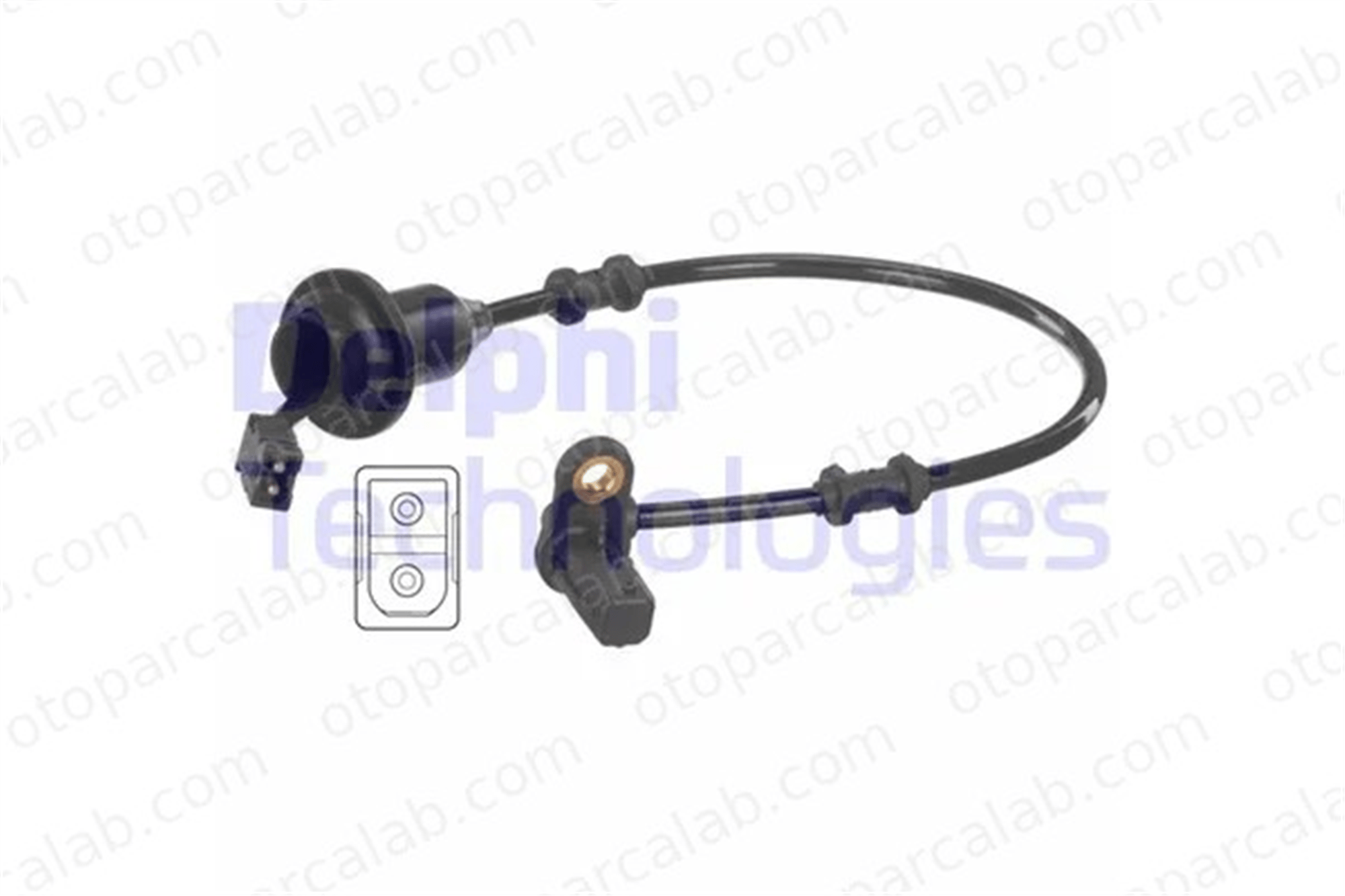 DELPHI SS20485 Abs Sensörü Arka Sağ veya Sol MERCEDES-BENZ SLK 1705401217 A1705401217