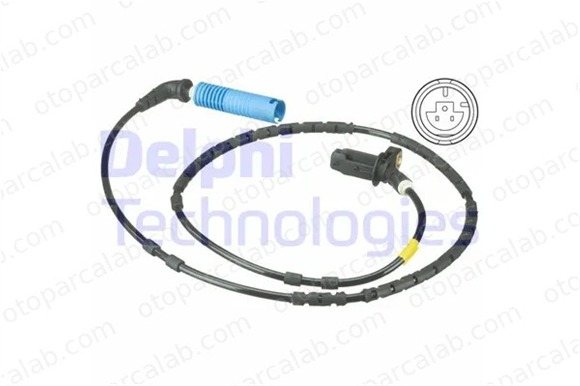 DELPHI SS20487 Abs Sensörü Arka Sağ veya Sol BMW 3 3 Touring 34526752702