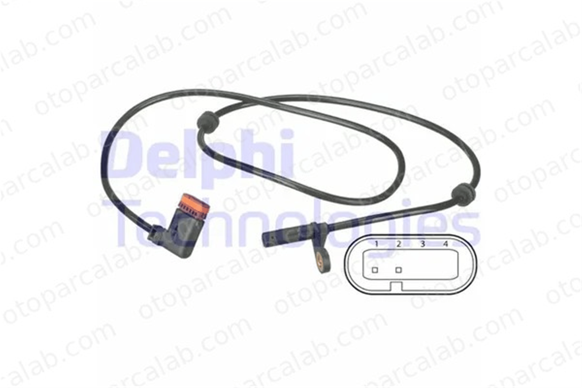 DELPHI SS20499 Abs Sensörü Arka Sağ veya Sol MERCEDES-BENZ GLK-SERISI 2045401317 A2045401317