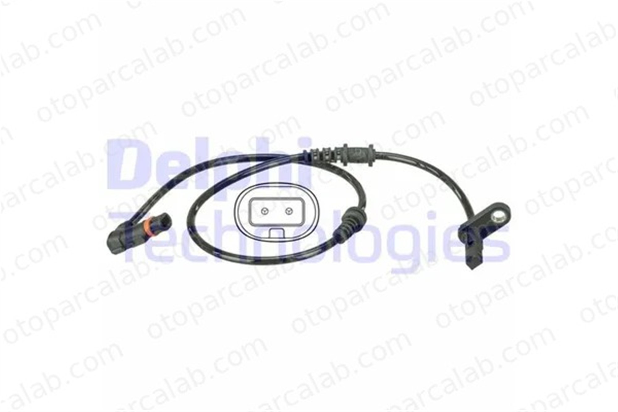 DELPHI SS20500 Abs Sensörü Ön Sağ veya Sol MERCEDES-BENZ E-SERISI Coupe E-SERISI Cabrio A2075400017 2075400017
