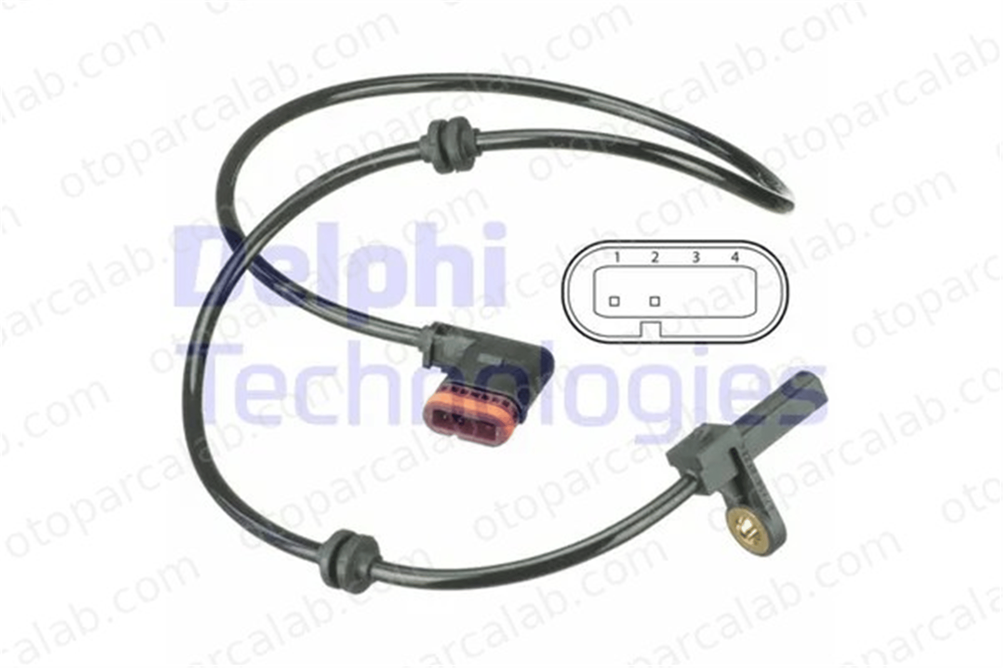 DELPHI SS20541 Abs Sensörü Arka Sağ veya Sol MERCEDES-BENZ S-SERISI S-SERISI Coupe A2215400117 2215400117