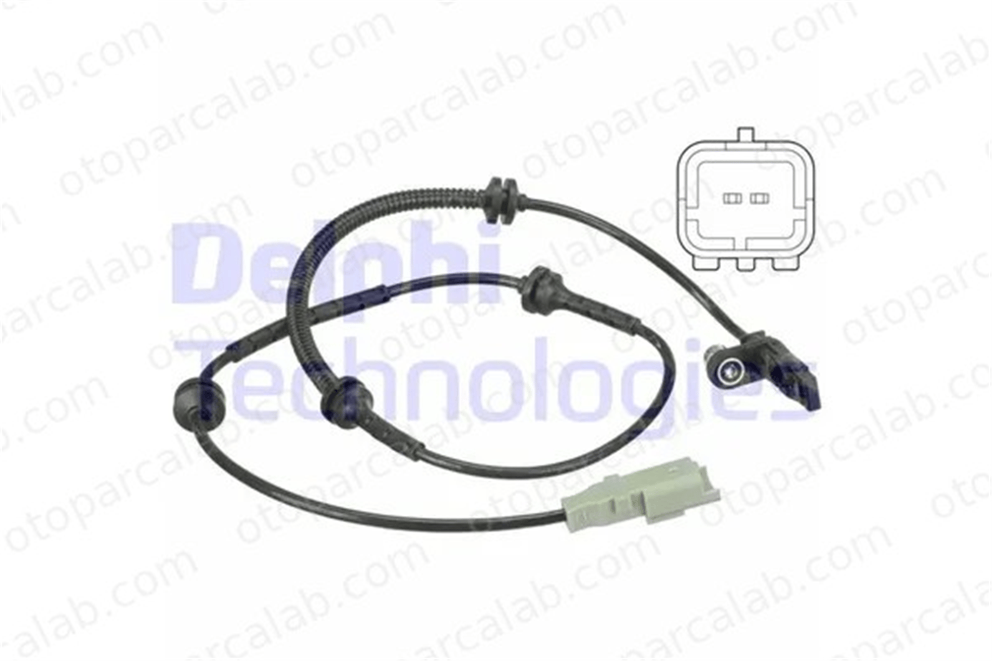 DELPHI SS20549 Abs Sensörü Ön Sağ veya Sol PEUGEOT 607 4545H3