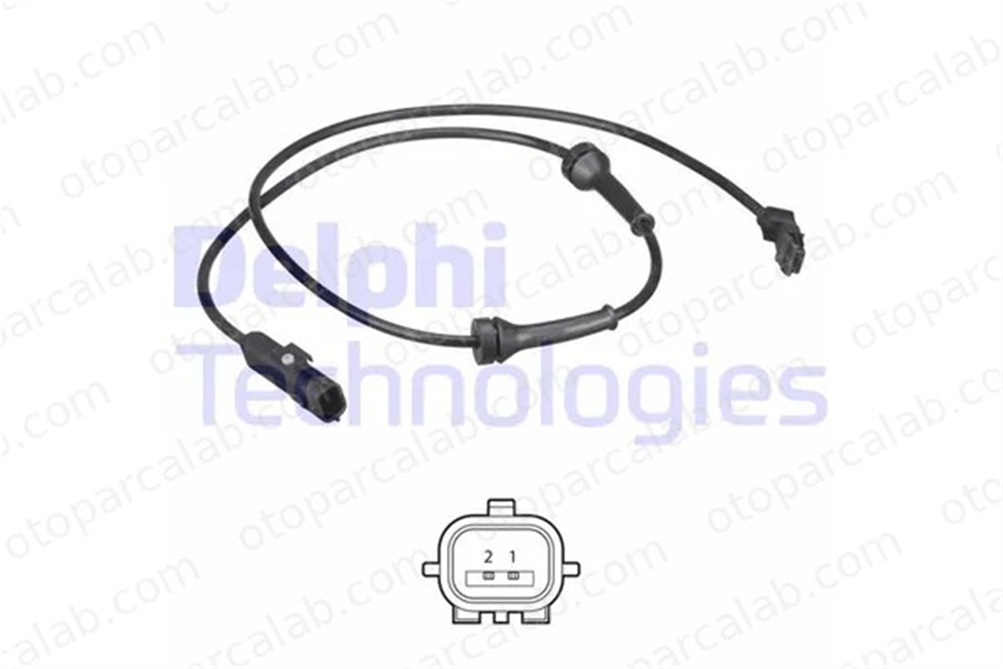 DELPHI SS20573 Abs Sensörü Arka Sağ veya Sol RENAULT MEGANE II MEGANE II Station wagon 8200416683
