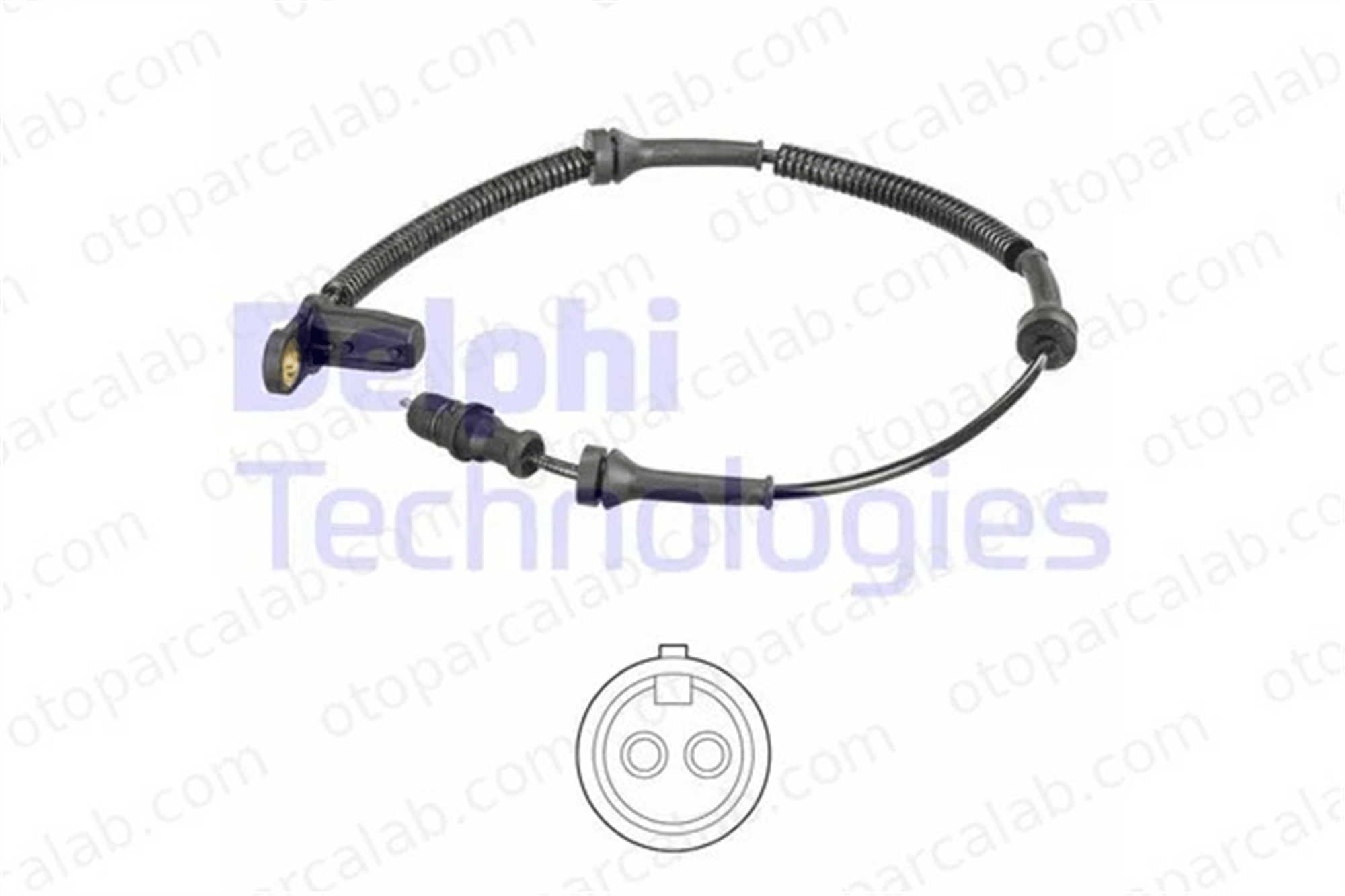 DELPHI SS20574 Abs Sensörü Ön Sağ veya Sol RENAULT MASTER II Minibüs/Otobüs MASTER II Panelvan/Van 8200252007 8200274800