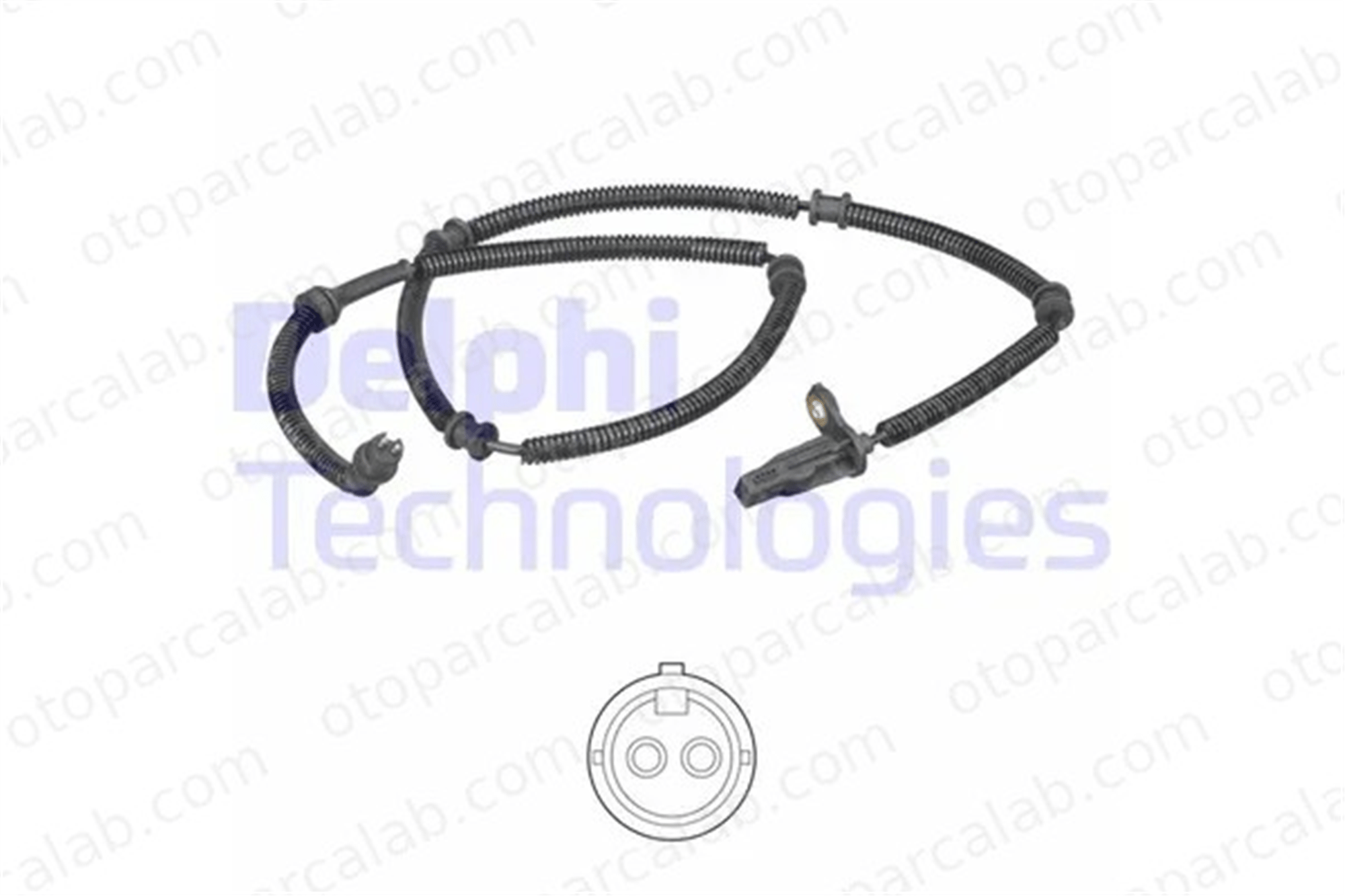 DELPHI SS20575 Abs Sensörü Arka Sağ veya Sol RENAULT MASTER II Minibüs/Otobüs MASTER II Panelvan/Van 8200037443 8200274801