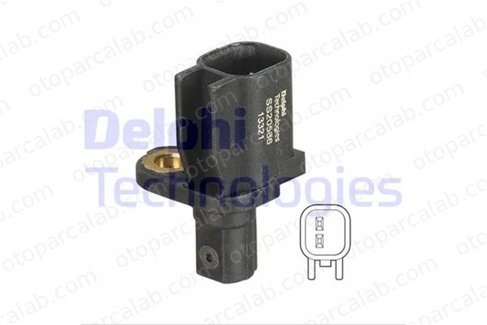 DELPHI SS20586 Abs Sensörü Arka Sağ veya Sol FORD FOCUS III FOCUS III Turnier 1501675 1695086