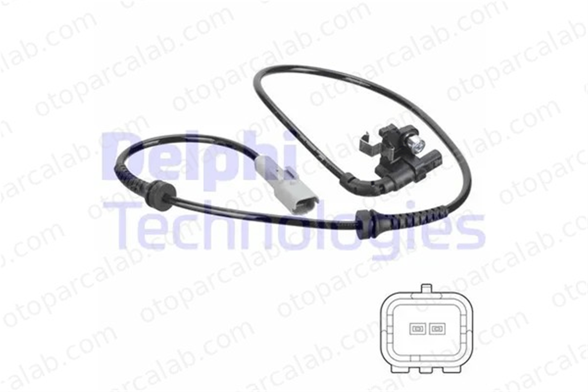 DELPHI SS20694 Abs Sensörü Arka Sağ veya Sol PEUGEOT 308 I 308 SW I 454508 4545L0