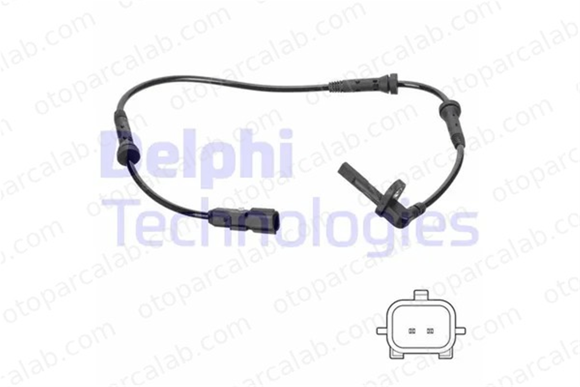 DELPHI SS20750 Abs Sensörü Ön Sağ veya Sol DACIA LODGY DOKKER Express Kasa/büyük limuzin 479104225R 479104822R