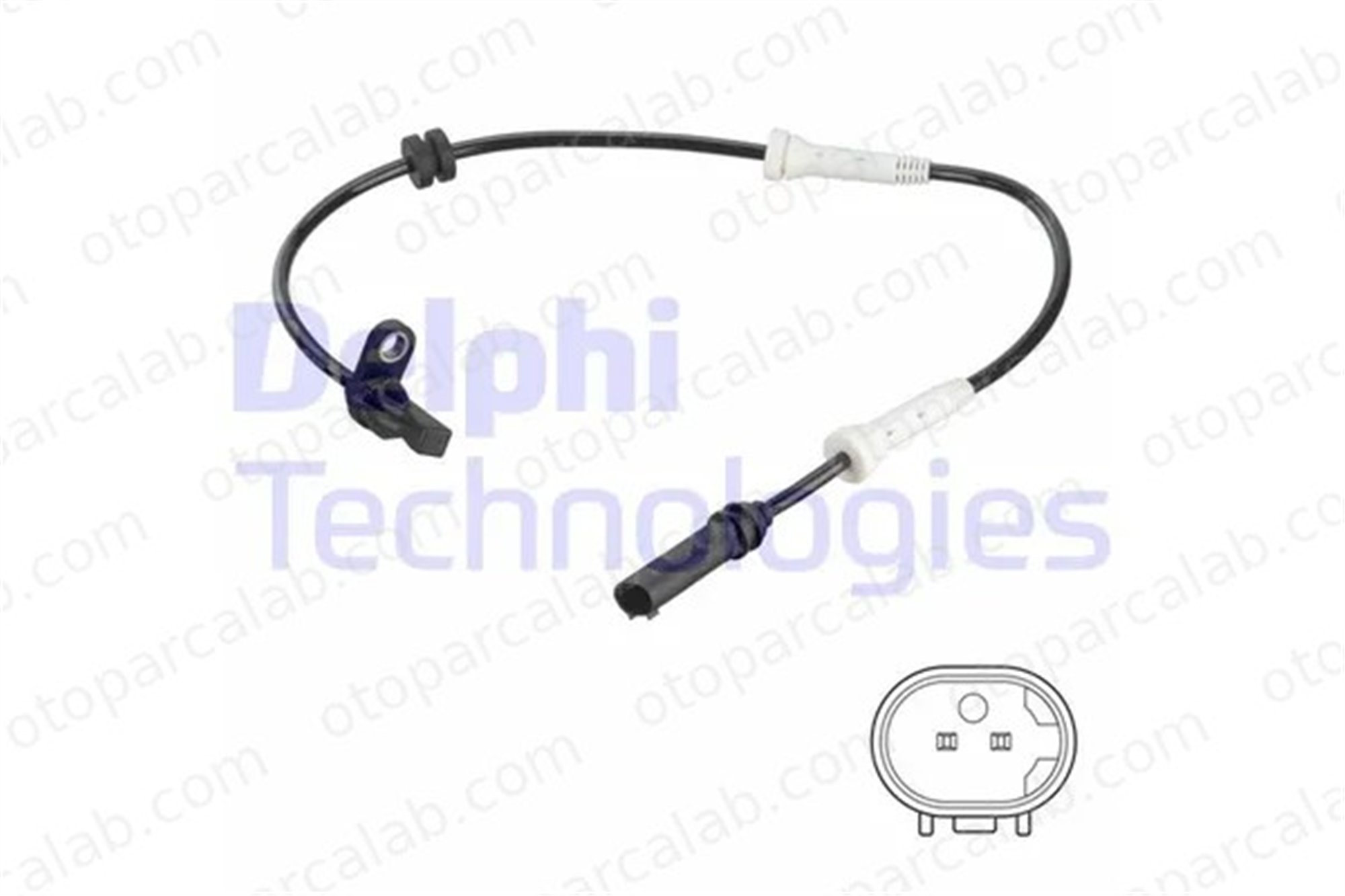 DELPHI SS20755 Abs Sensörü Ön Sağ veya Sol BMW 1 3 34526791224 34526869320