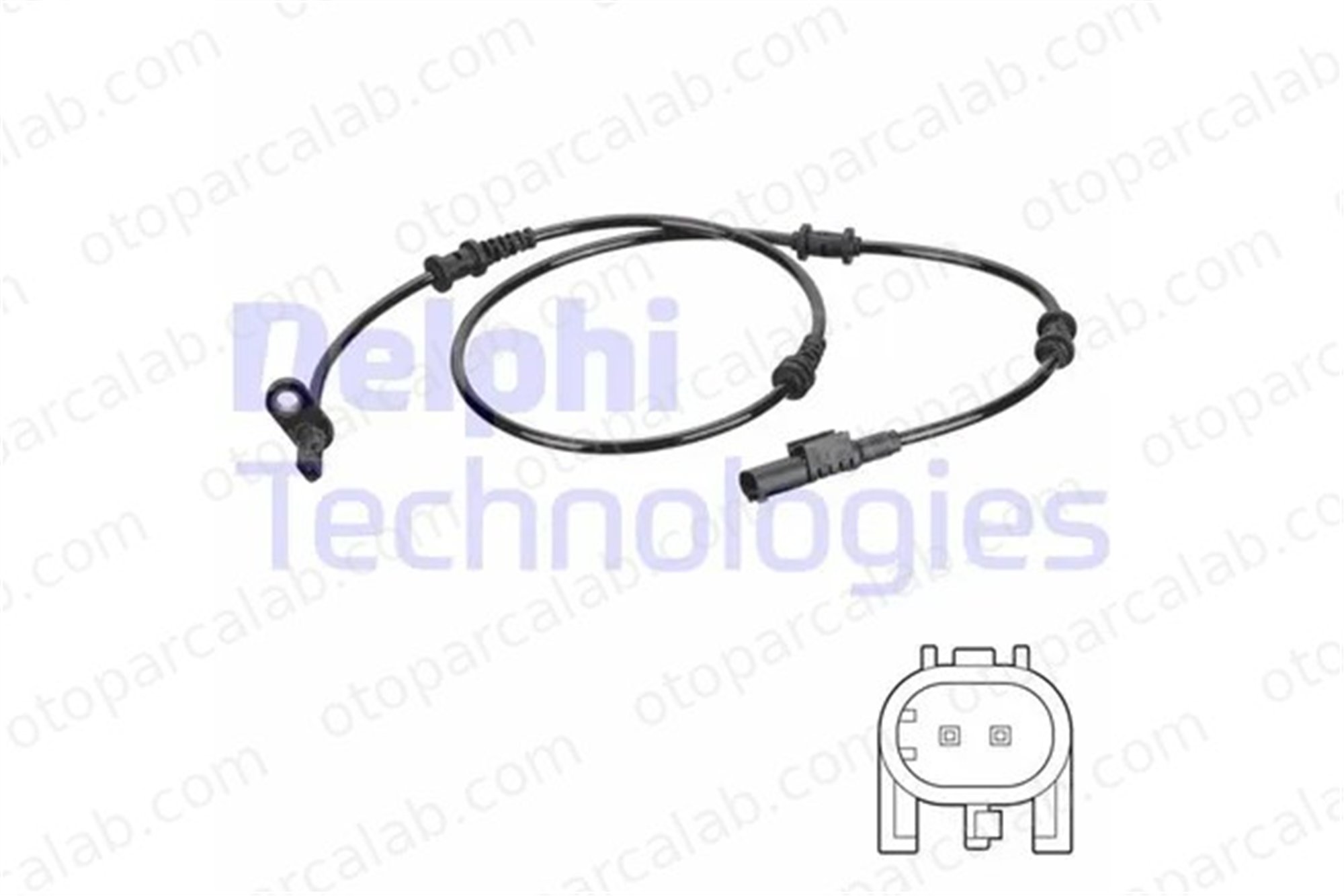 DELPHI SS20759 Abs Sensörü Ön Sağ veya Sol MERCEDES-BENZ A-SERISI CLA Coupe A2465402510 2465402510