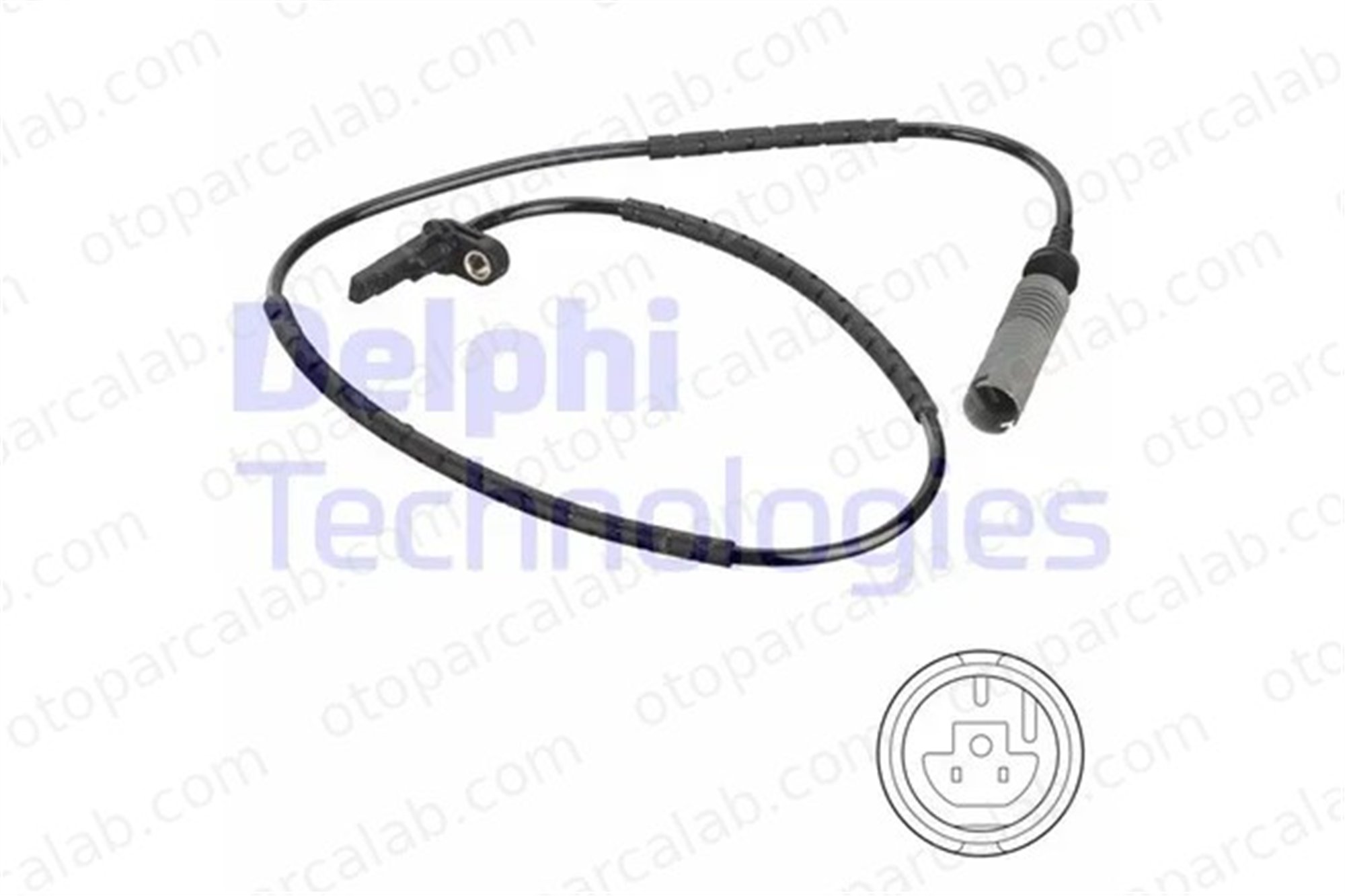 DELPHI SS20772 Abs Sensörü Arka Sağ veya Sol BMW 3 Touring 3 34526764610