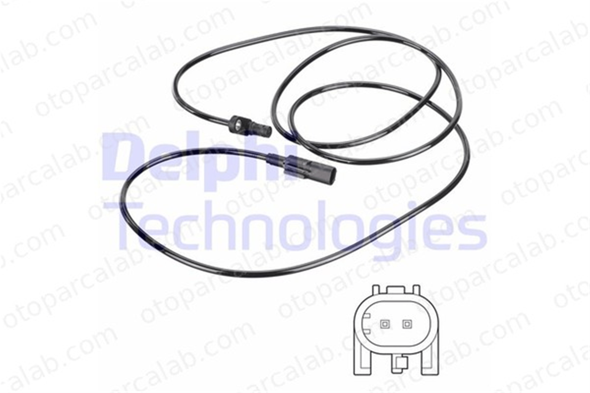 DELPHI SS20795 Abs Sensörü Arka Sol MERCEDES-BENZ SPRINTER 3,5-t Panelvan/Van SPRINTER 3,5-t Platform şasi 9065400117 A9065400117