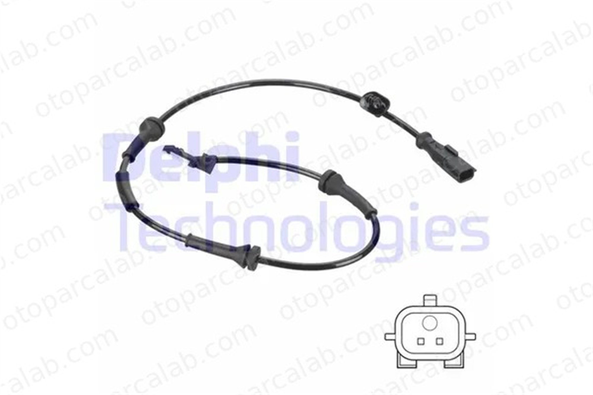 DELPHI SS20799 Abs Sensörü Ön Sağ veya Sol RENAULT KANGOO / GRAND KANGOO II KANGOO Express 479109860R 8200441401