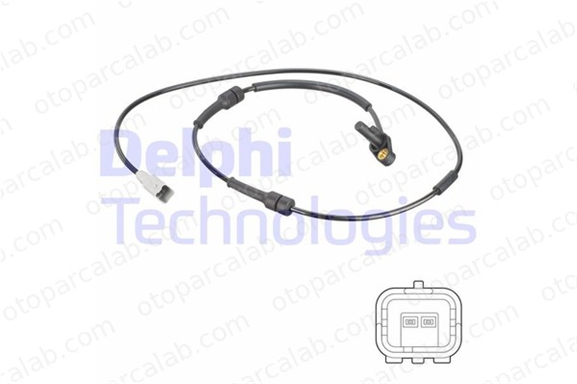 DELPHI SS20810 Abs Sensörü Ön Sağ veya Sol CITROËN BERLINGO / BERLINGO FIRST Kasa/büyük limuzin PEUGEOT PARTNER Kasa/büyük limuzin 4545C8