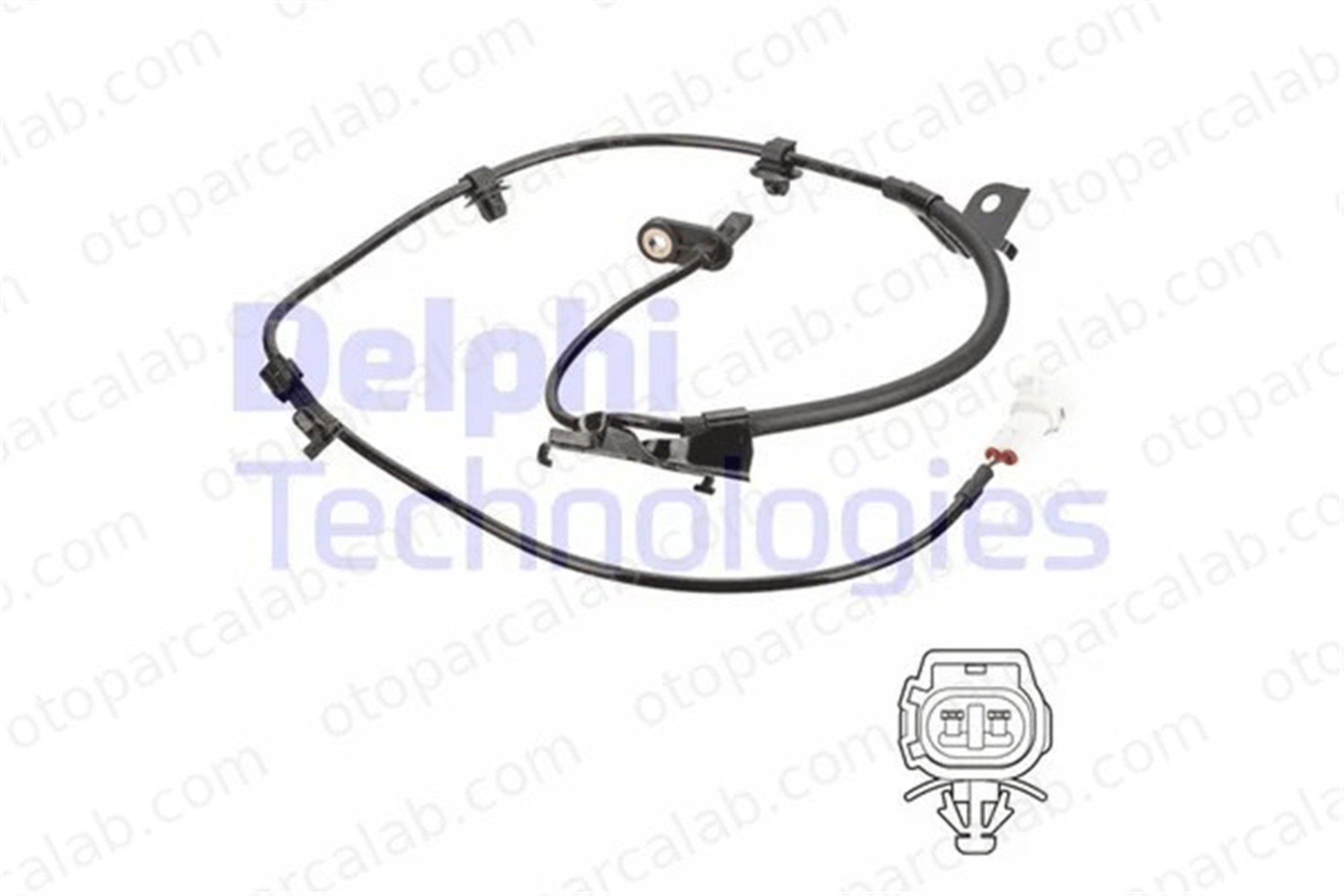 DELPHI SS20821 Abs Sensörü Ön Sol TOYOTA YARIS YARIS Kasa/eğik arka 895430D050